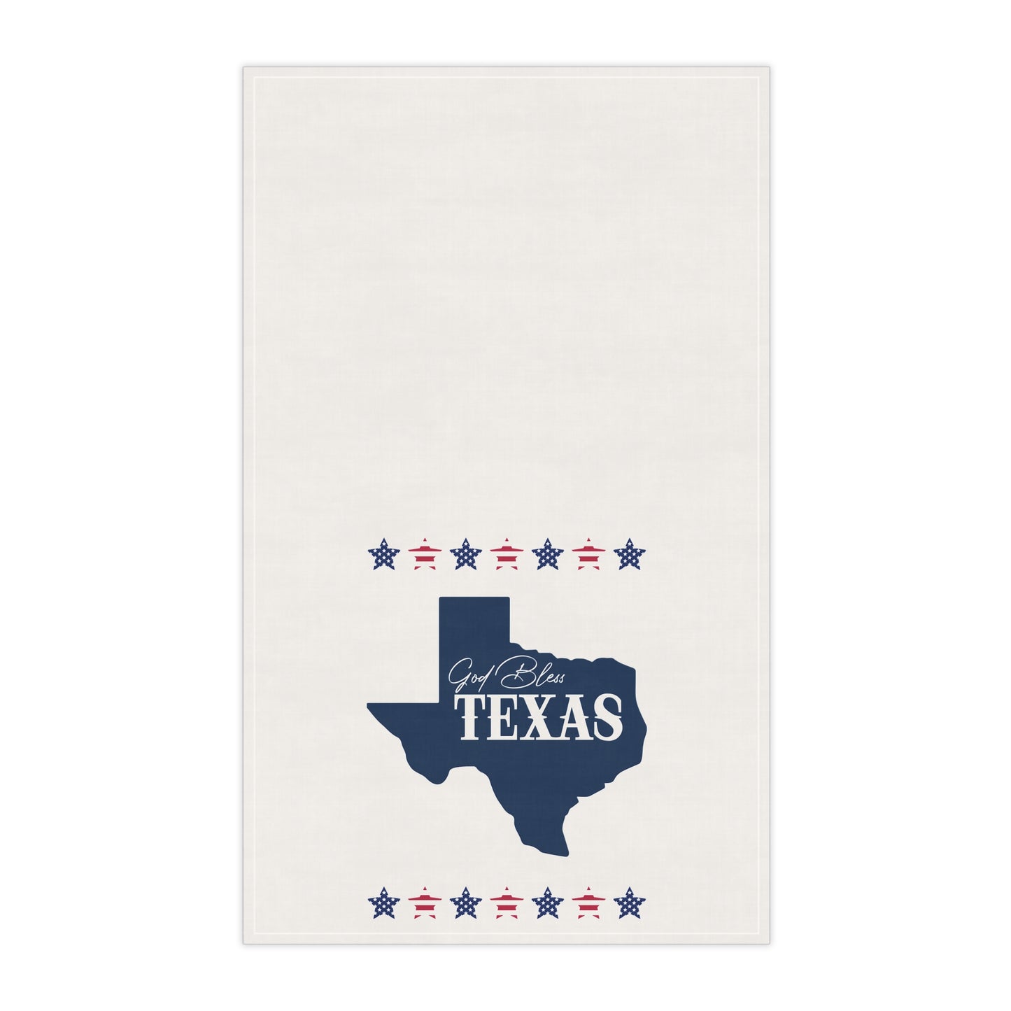 "God Bless Texas" Tea Towels - Perfect for Home Decor, Gifts, Kitchen Towels, Americana Style, Texas Pride