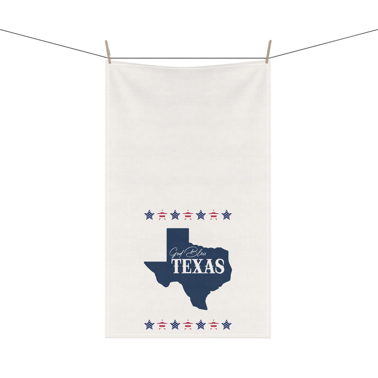 "God Bless Texas" Tea Towels - Perfect for Home Decor, Gifts, Kitchen Towels, Americana Style, Texas Pride