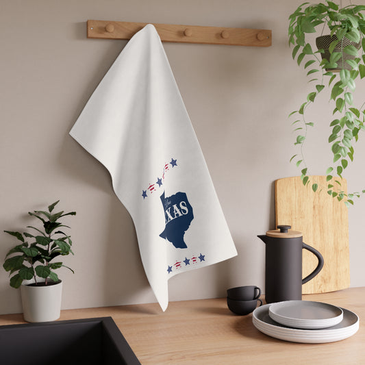 "God Bless Texas" Tea Towels - Perfect for Home Decor, Gifts, Kitchen Towels, Americana Style, Texas Pride