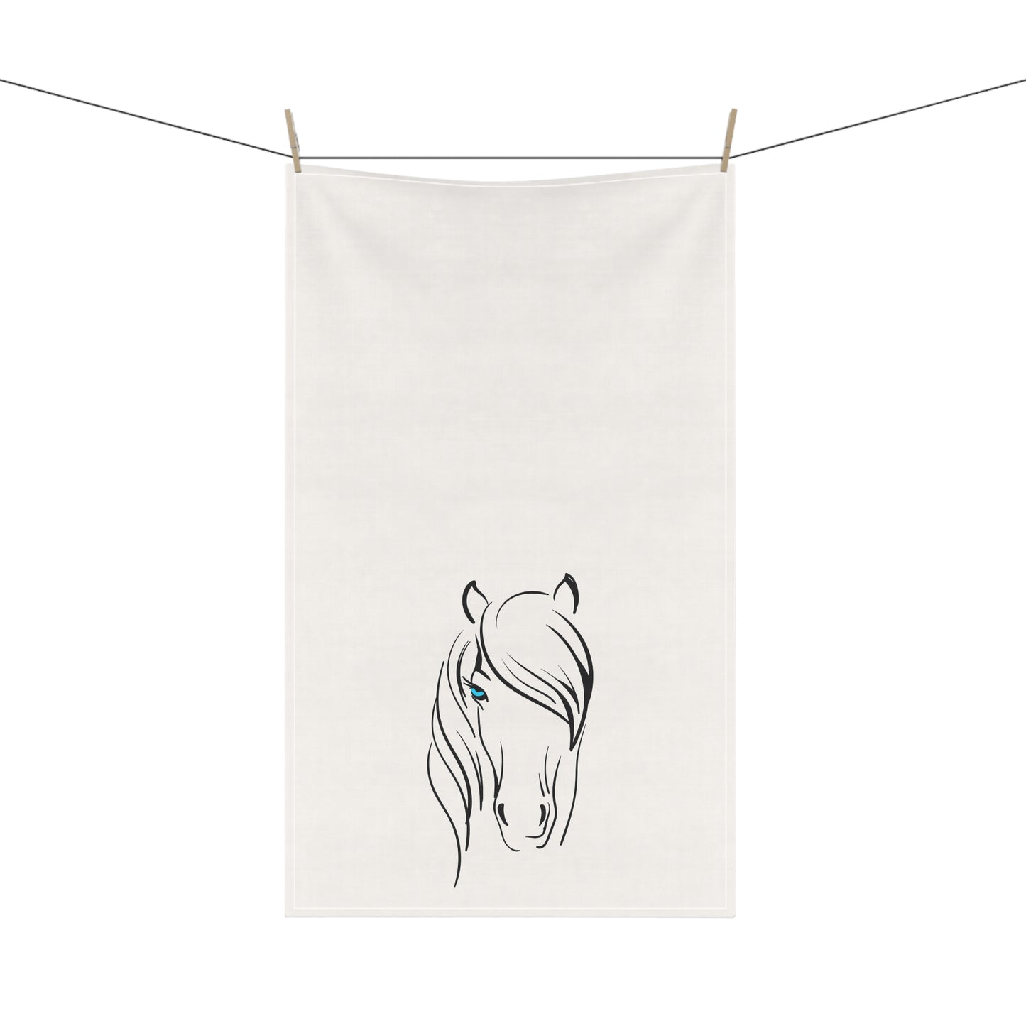 Elegant Horse Tea Towels, Farmhouse Kitchen Decor, Animal Lover Gift, Boho Home Accessories, Elegant Equine Kitchen Towels, Unique Horse Art