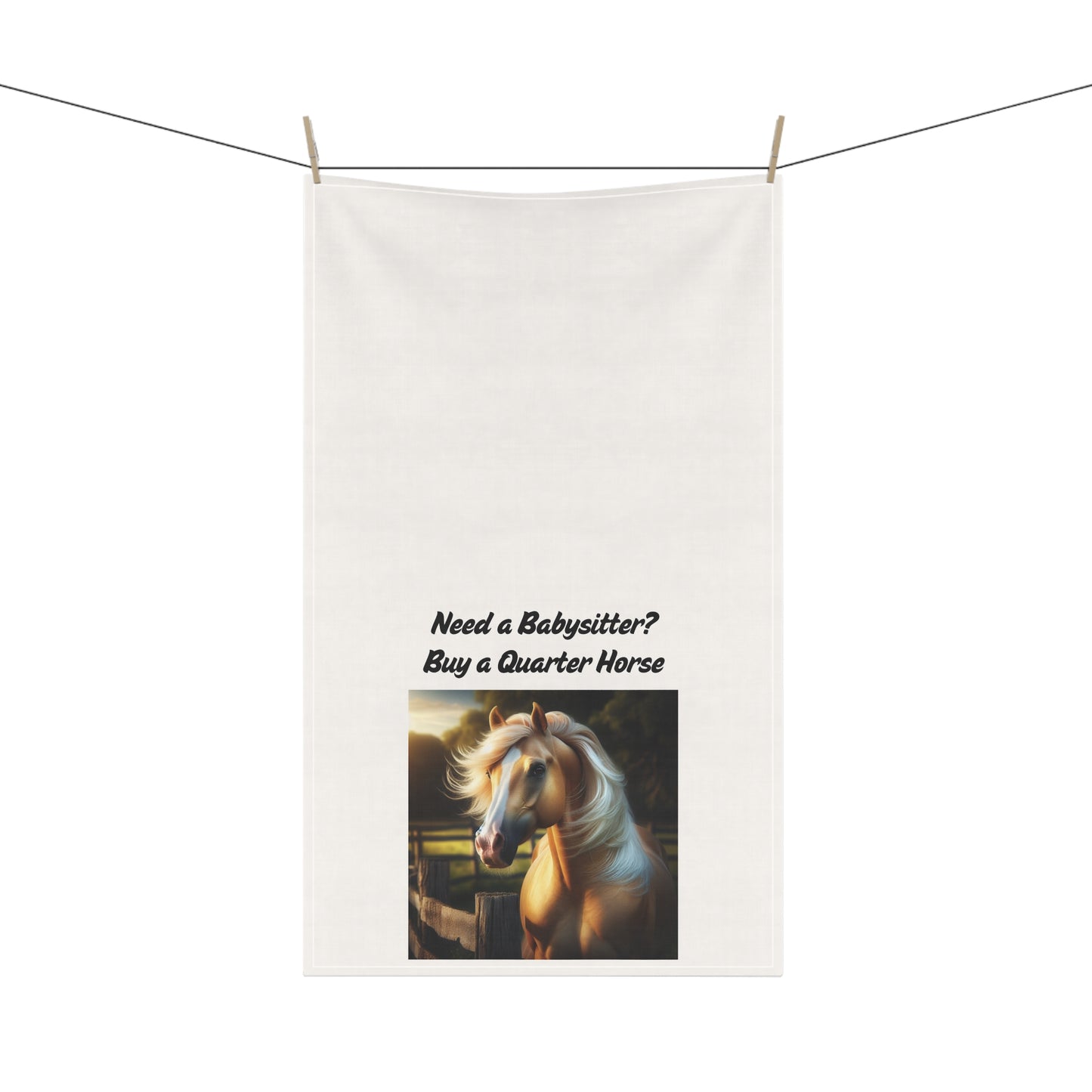 Quarter Horse loving Funny Kitchen Decor, Gift for Horse Lovers, Equestrian Home, Farmhouse Kitchen, Unique Hostess Gift