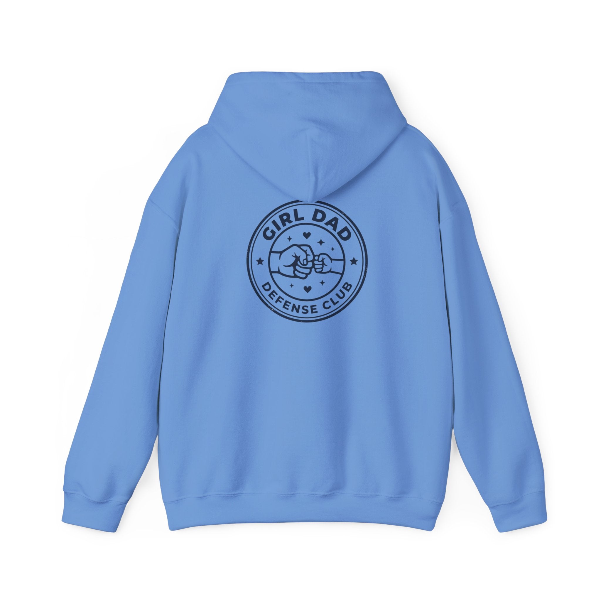 Girl Dad Hoodie — 'Girl Dad Defense Club' Graphic Pullover