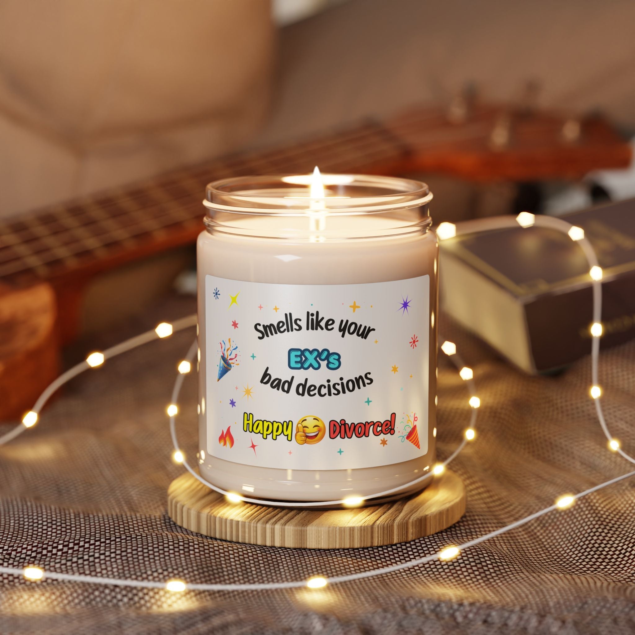 Divorce Party Soy Candle — "Smells Like Your Ex's Bad Decisions" 9oz