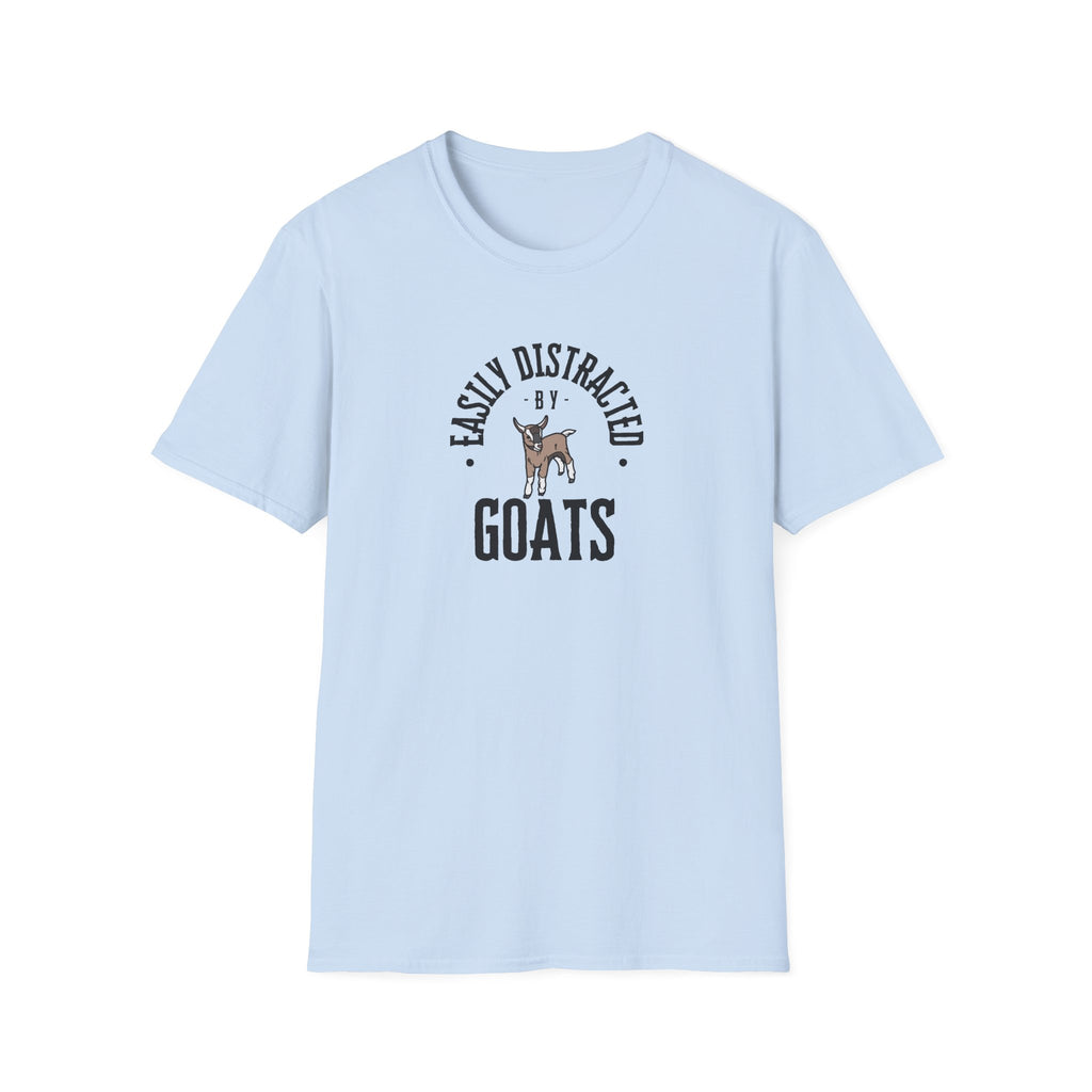 Easily Distracted by Goats T-Shirt