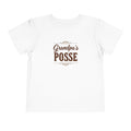 Grandpa's Posse Kids Tee — Cute shirt for kids to wear when visiting Grandpa