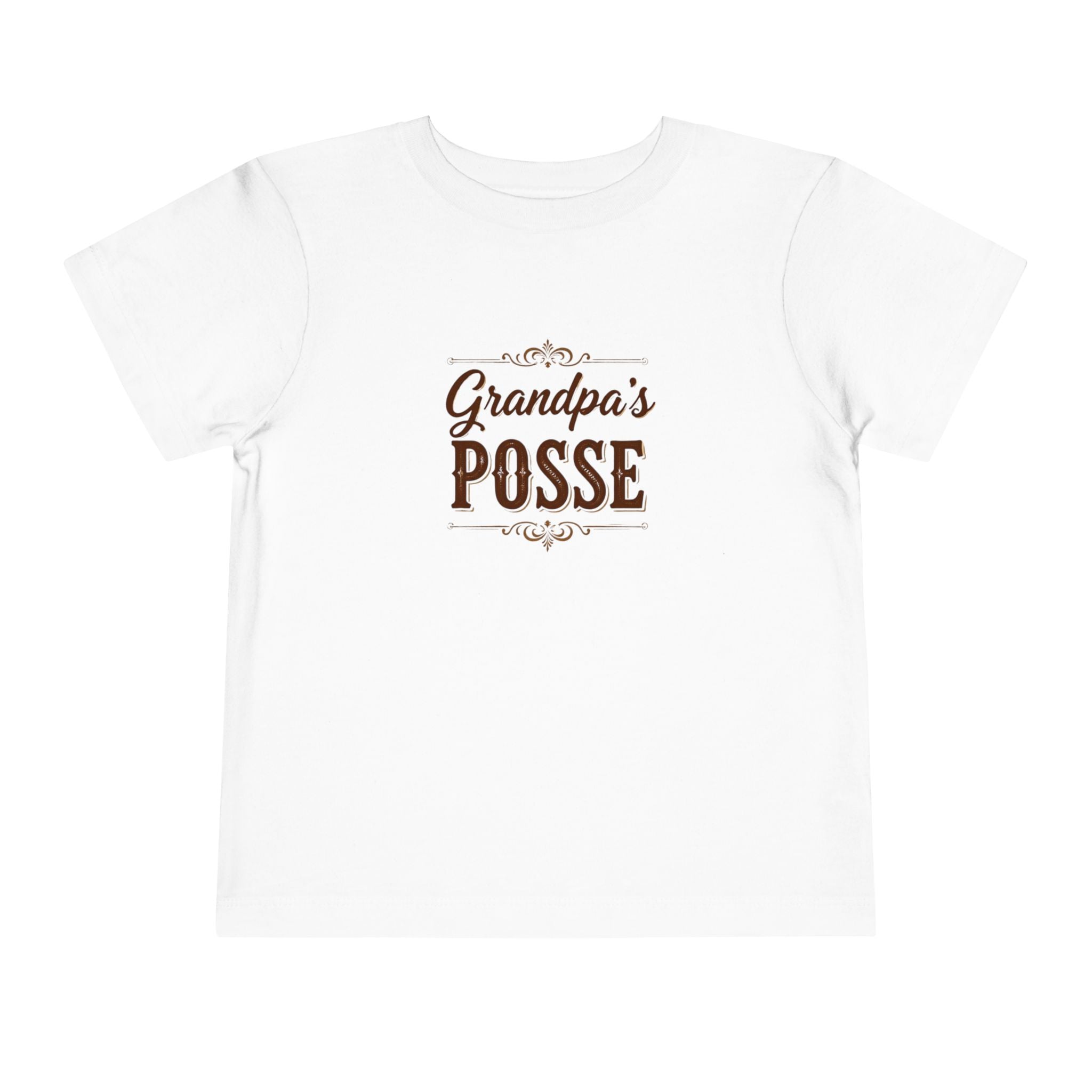 Grandpa's Posse Kids Tee — Cute shirt for kids to wear when visiting Grandpa