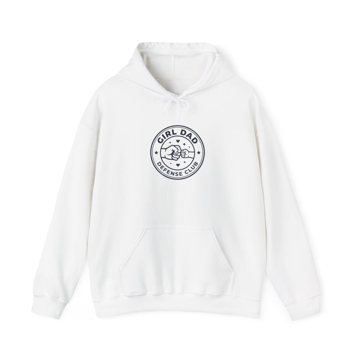 Girl Dad Badge Hoodie | Dad Identity Vintage Typography, Streetwear Dad Hoodie