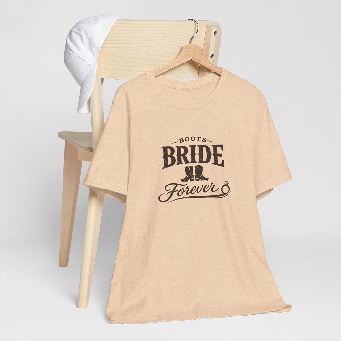 Boots Bride Forever Tee | Engaged Bride Era, Vintage Script Slogan