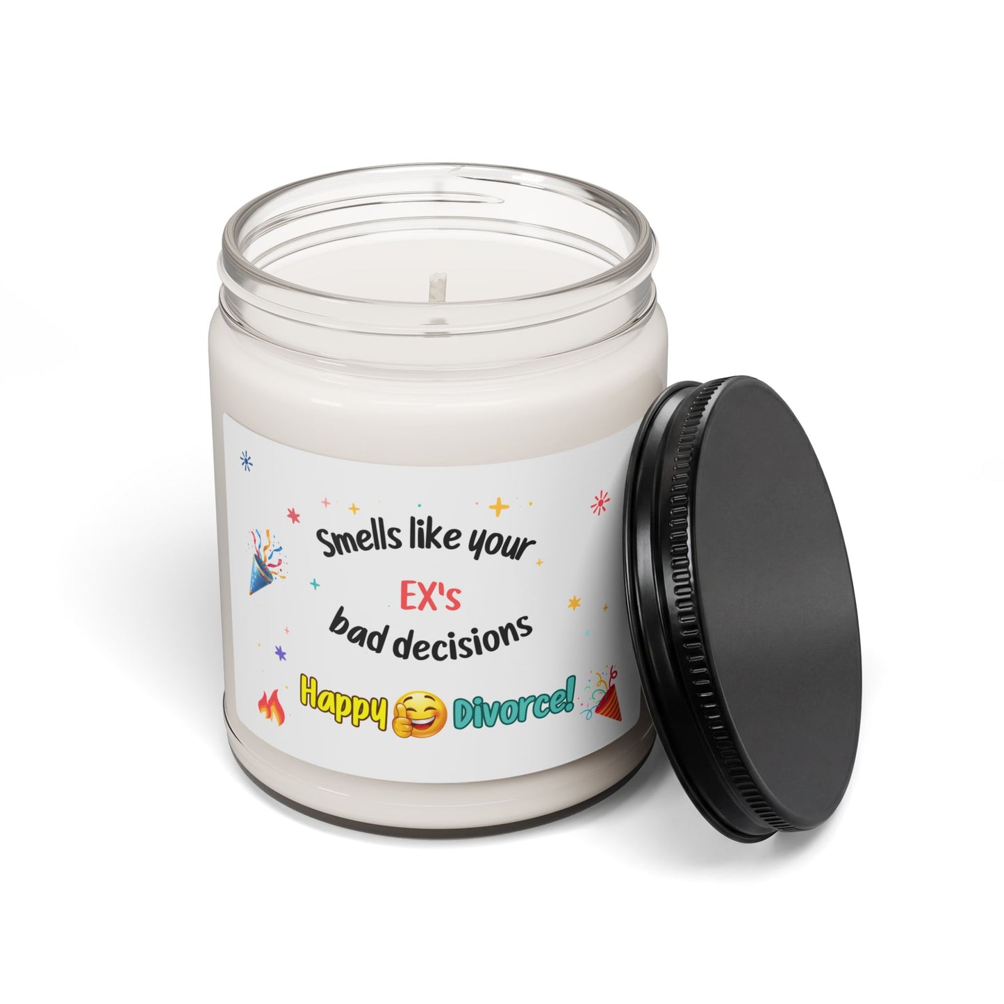 Divorce Party Soy Candle — "Smells Like Your Ex's Bad Decisions" 9oz