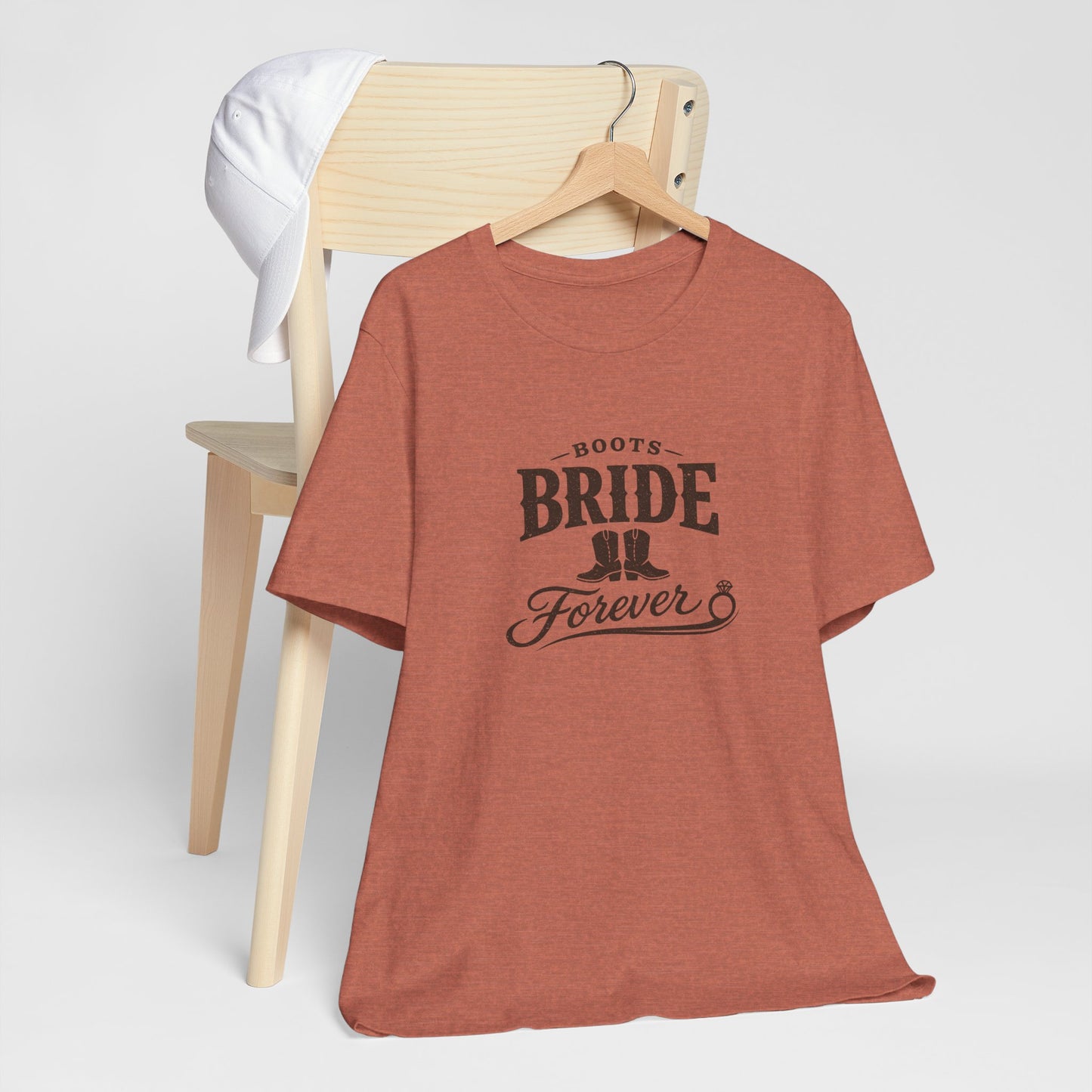 Boots Bride Forever Tee | Engaged Bride Era, Vintage Script Slogan
