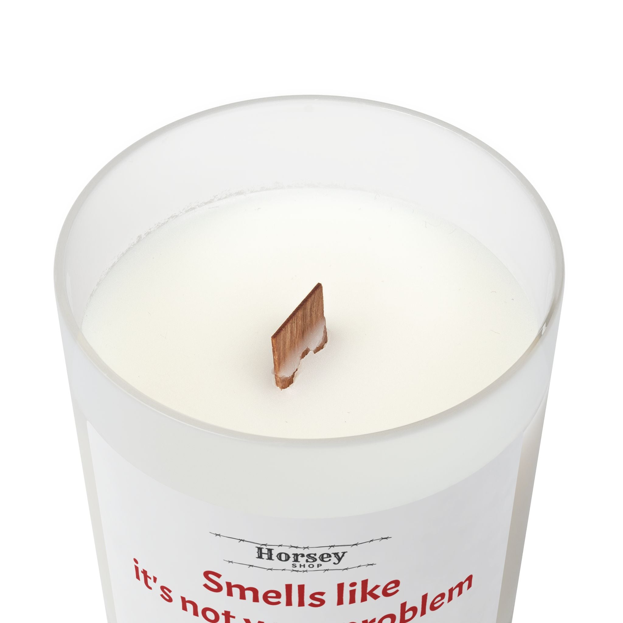 Happy Retirement Candle – “Smells Like It’s Not Your Problem Anymore” Frosted Glass 11oz