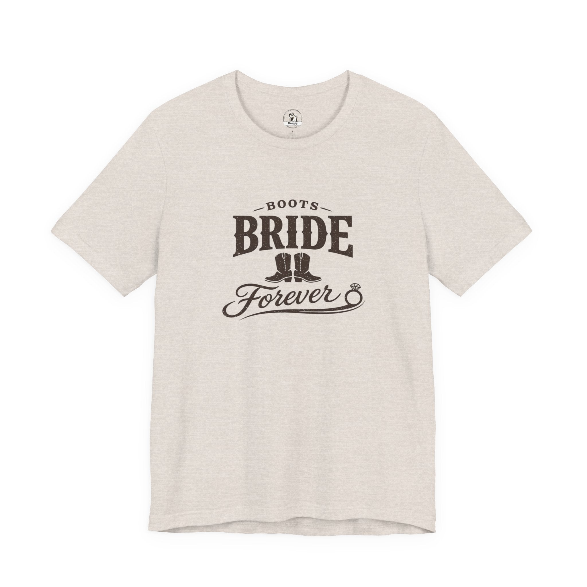 Bride Forever Tee — 'Boots Bride Forever' Western Bachelorette T‑Shirt