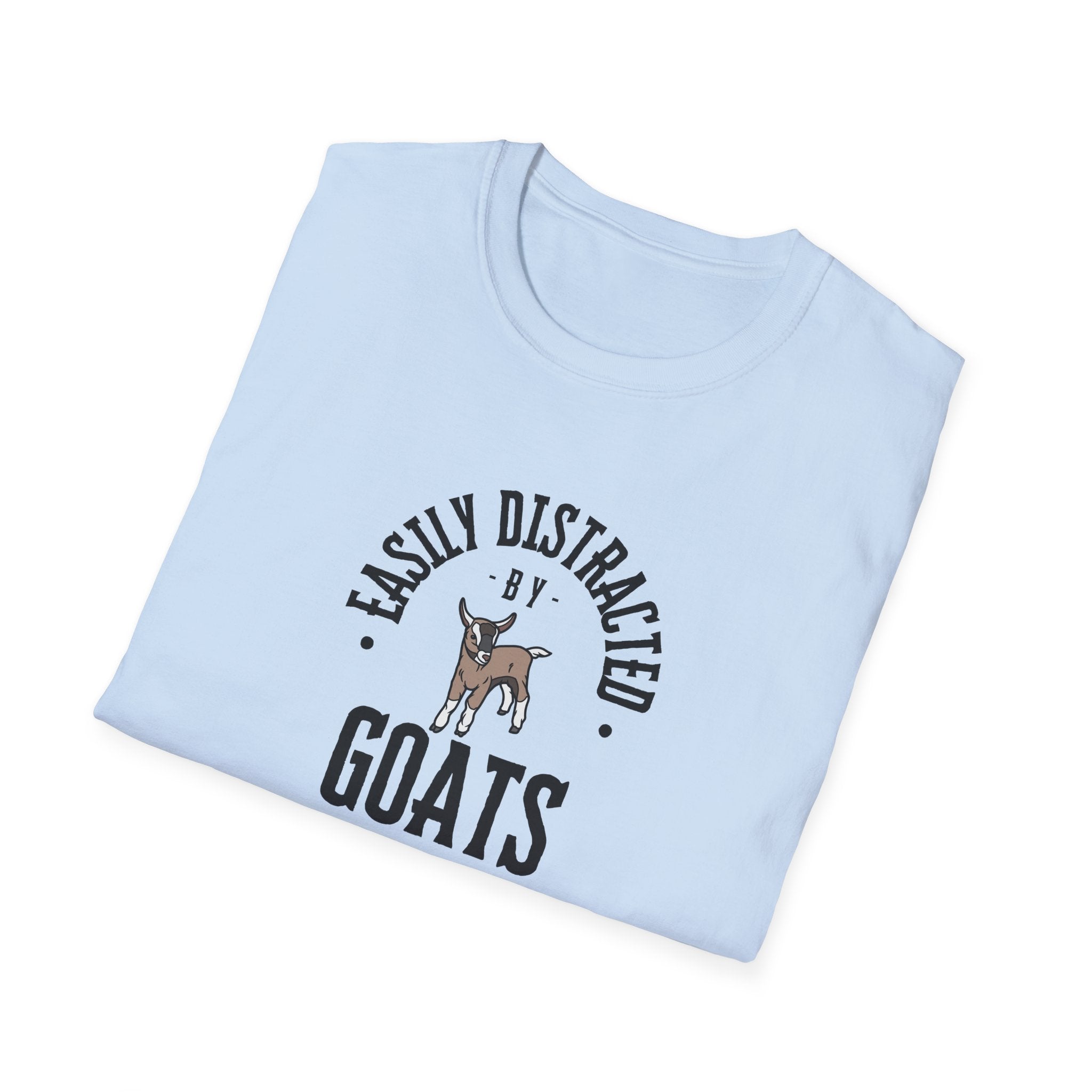 Easily Distracted by Goats T-Shirt