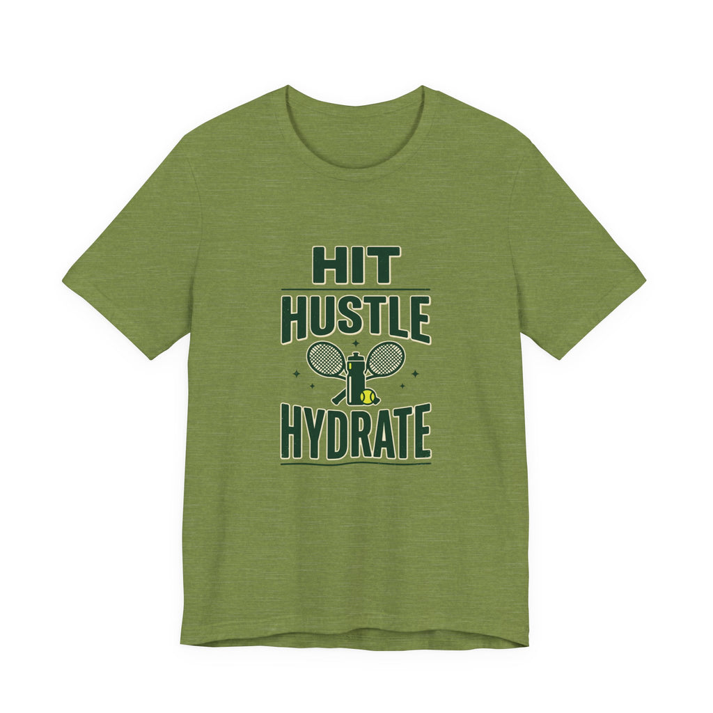 Hit Hustle Hydrate Tee | Tennis or Pickleball t-shirt