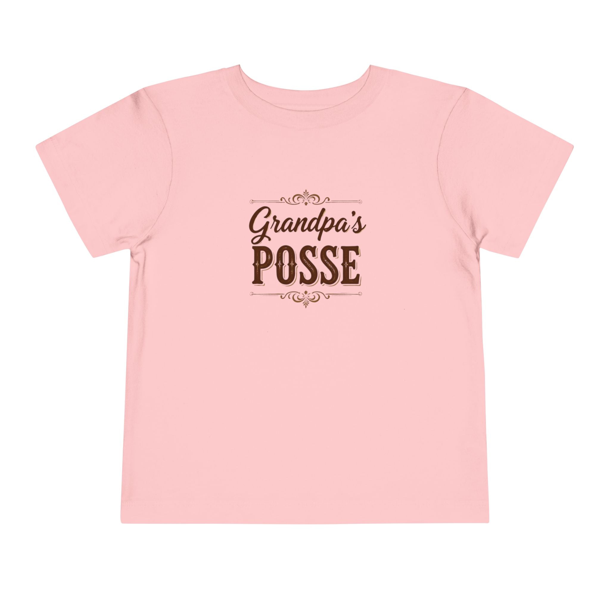 Grandpa's Posse Kids Tee — Cute shirt for kids to wear when visiting Grandpa
