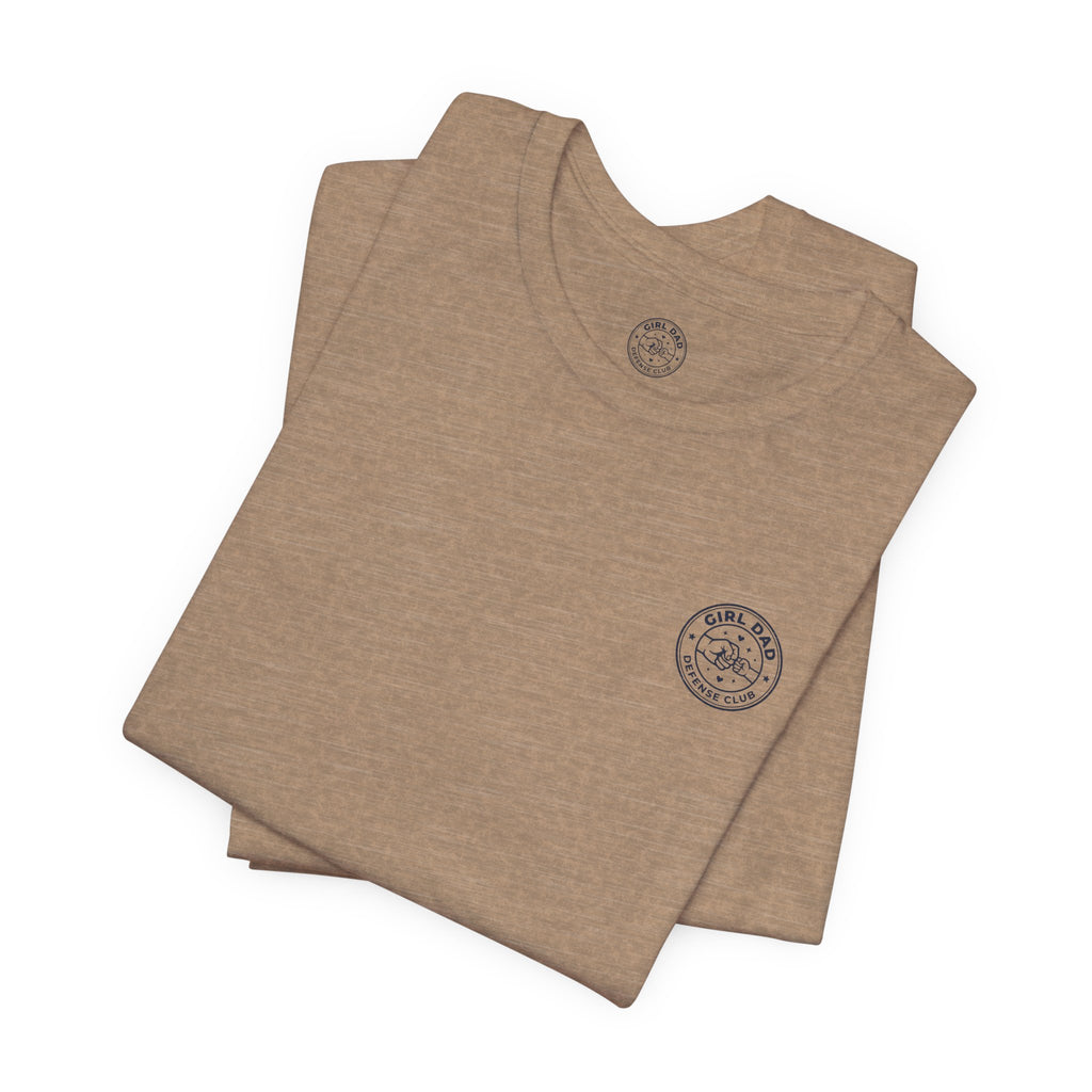 Girl Dad Defense Club Tee | Dad Identity, Vintage-Inspired Typography