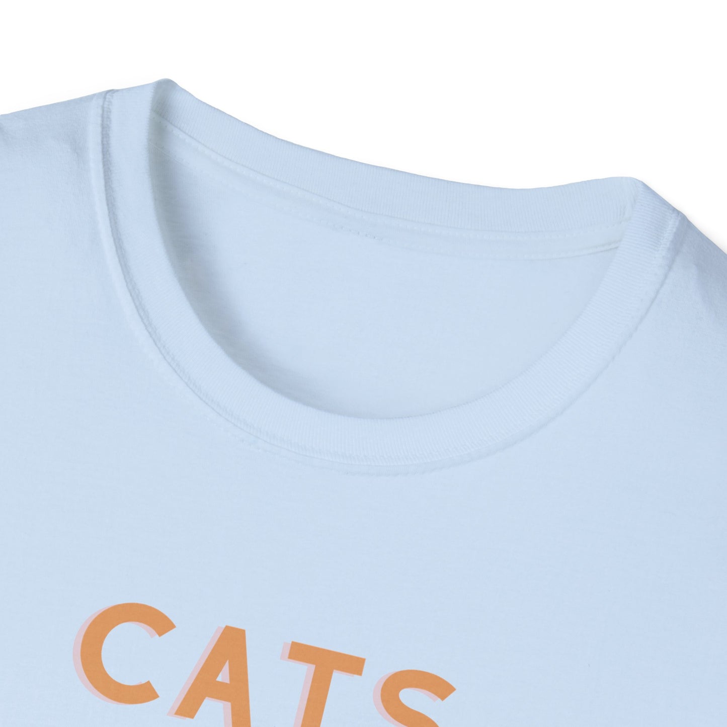 Cats Rule T‑Shirt — Cute Cat Eyes Graphic Tee for Cat Lovers