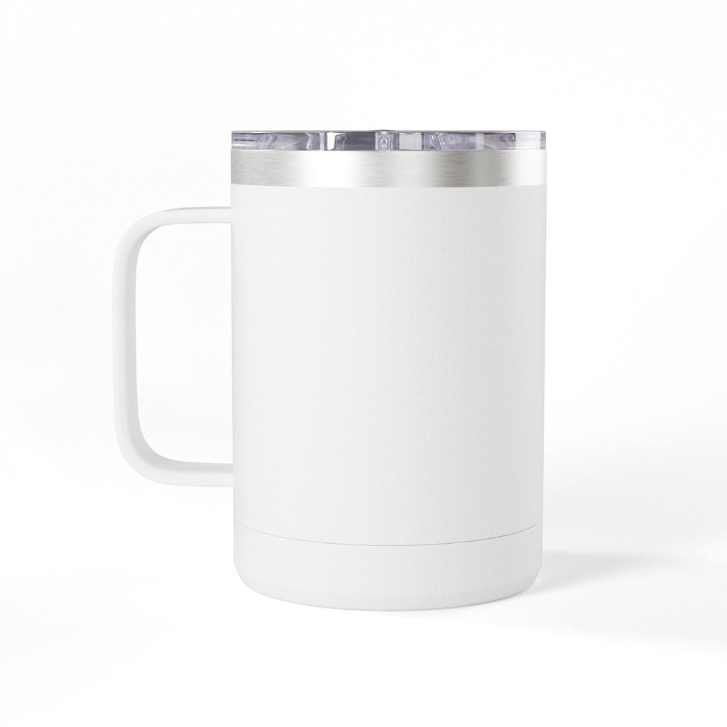 Could Be Coffee Could Be Wine 15oz Insulated Mug Tumbler — Funny Mind Your Business Travel Cup