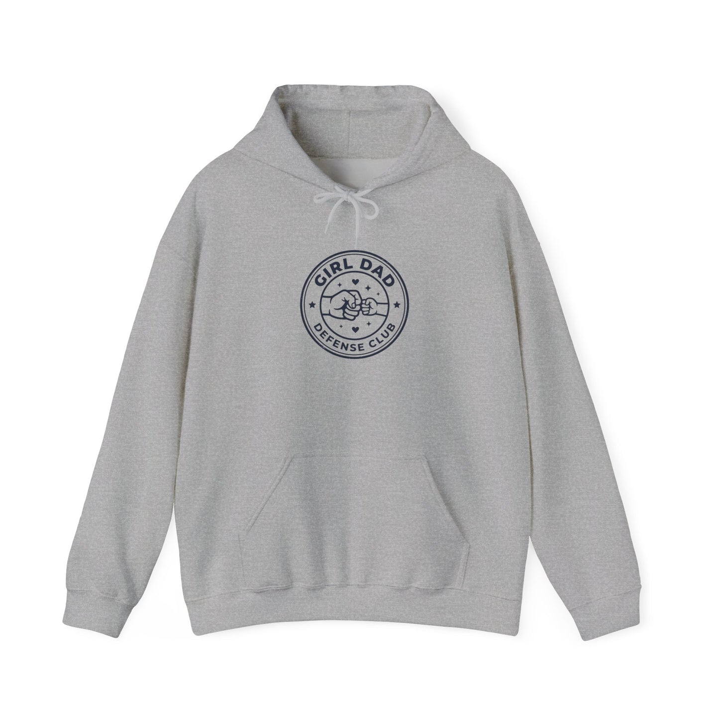 Girl Dad Badge Hoodie | Dad Identity Vintage Typography, Streetwear Dad Hoodie