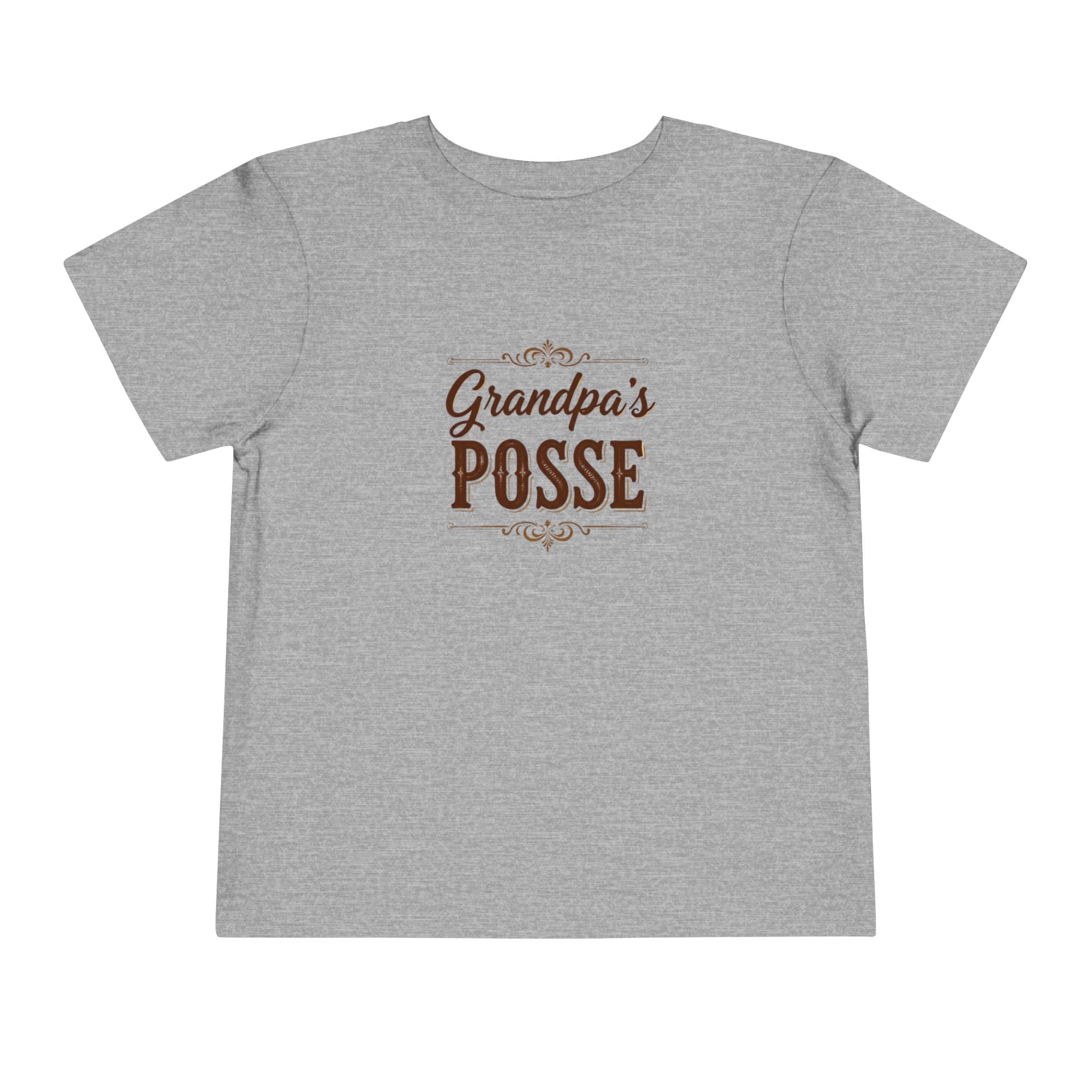 Grandpa's Posse Kids Tee — Cute shirt for kids to wear when visiting Grandpa