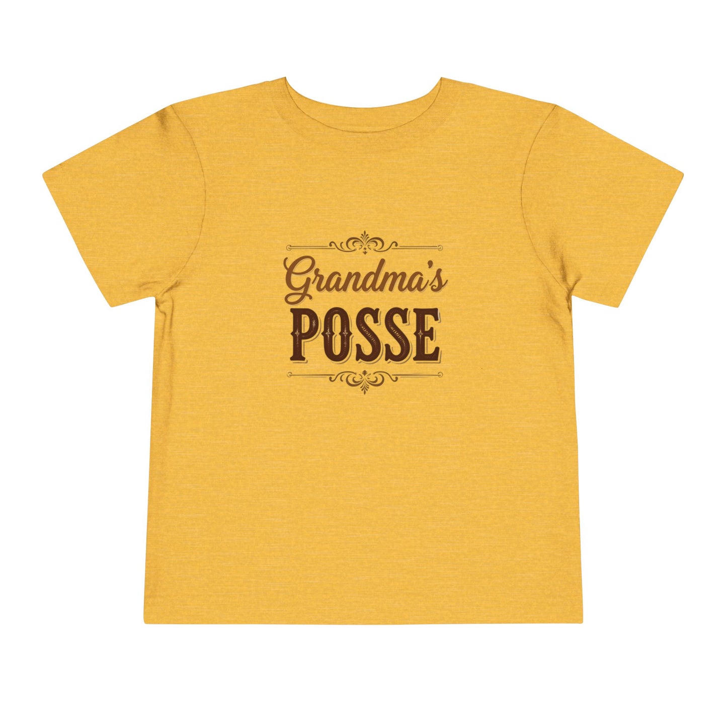 Grandma's Posse Toddler Tee — Cute Kids' Grandma Shirt