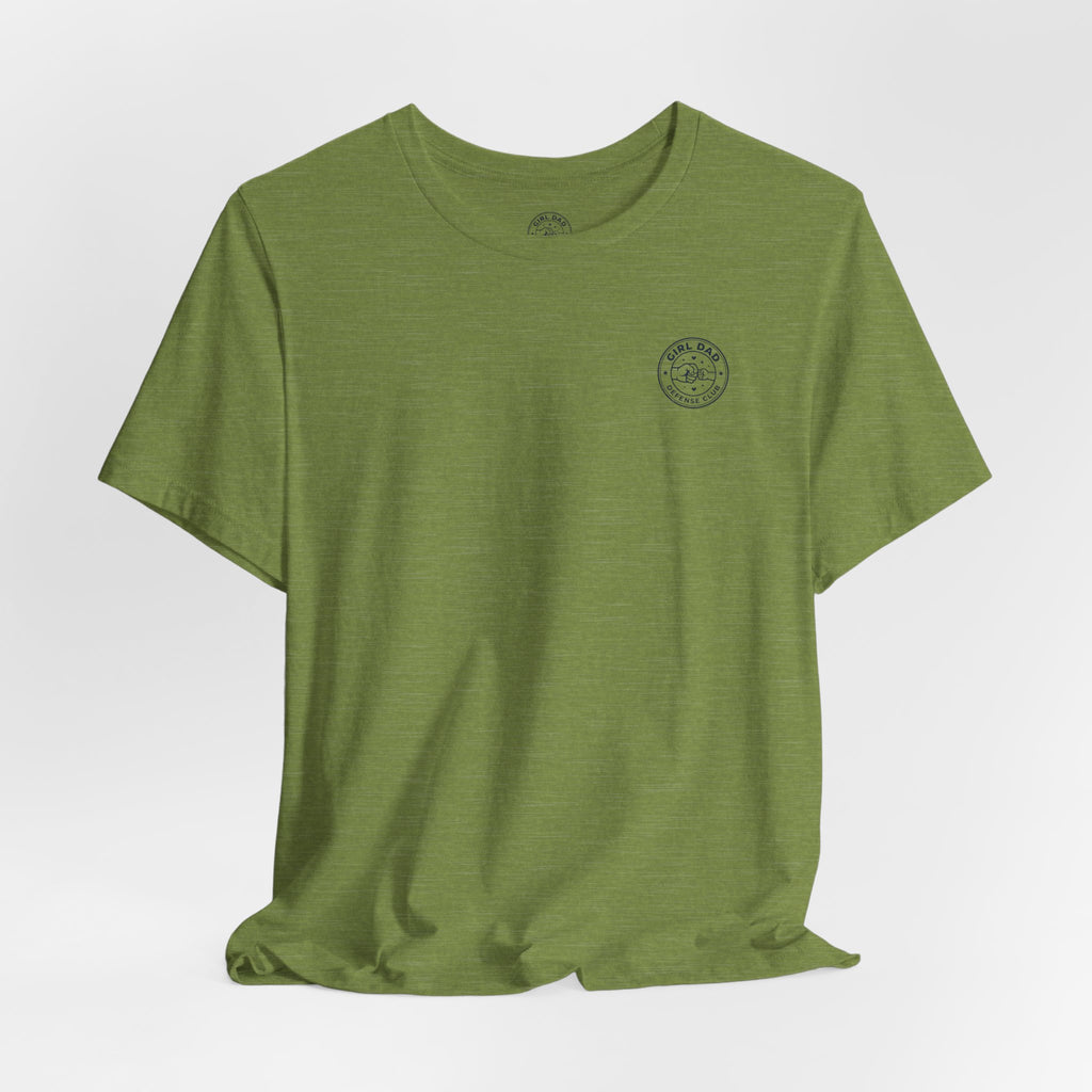Girl Dad Defense Club Tee | Dad Identity, Vintage-Inspired Typography