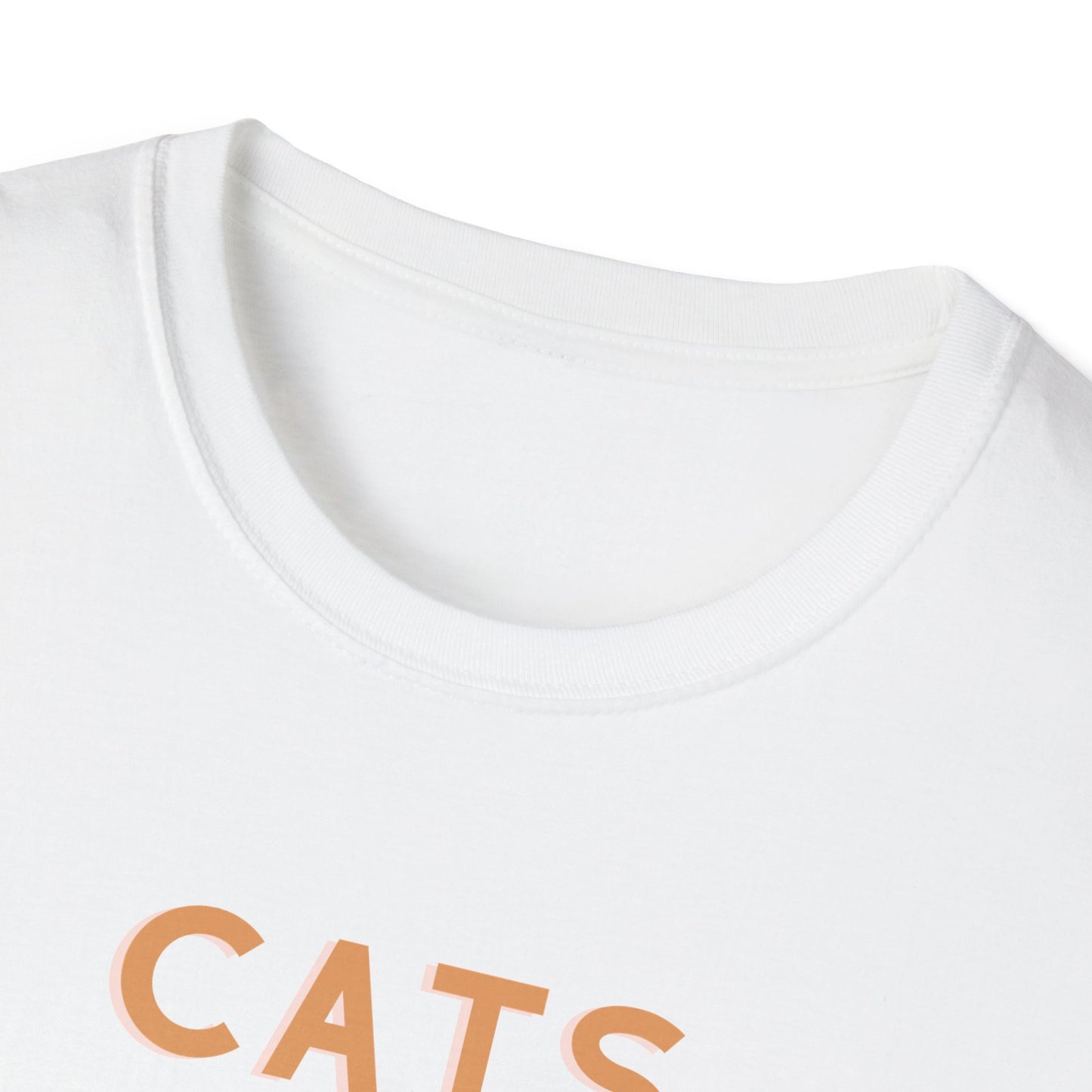 Cats Rule T‑Shirt — Cute Cat Eyes Graphic Tee for Cat Lovers