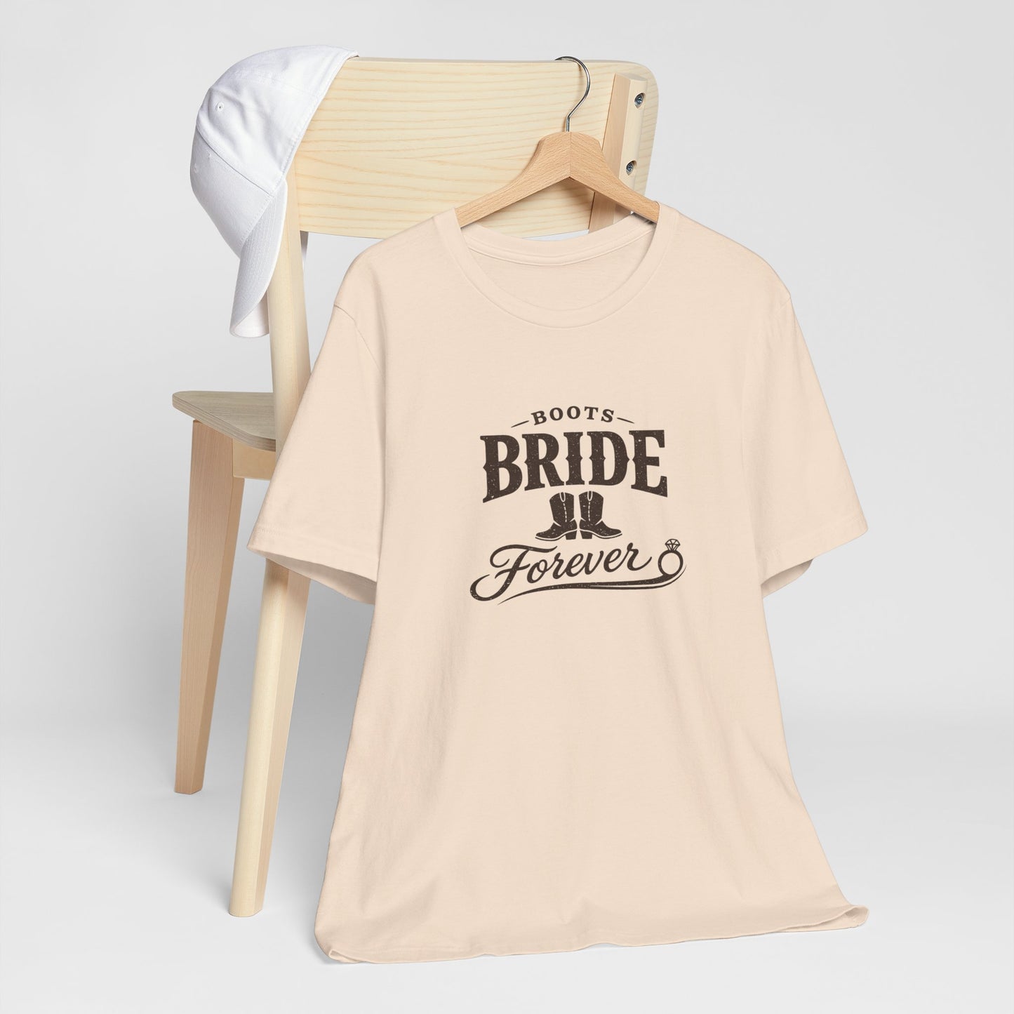 Boots Bride Forever Tee | Engaged Bride Era, Vintage Script Slogan
