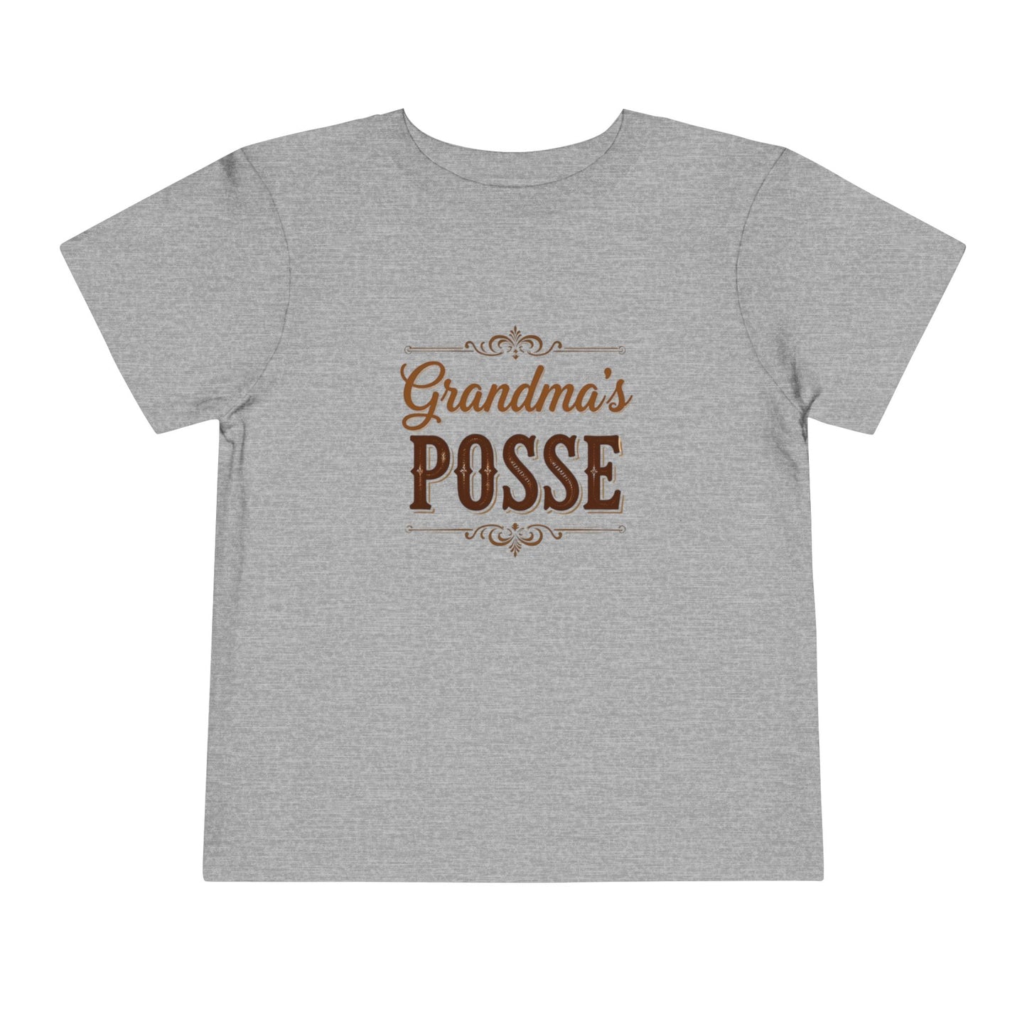 Grandma's Posse Toddler Tee — Cute Kids' Grandma Shirt