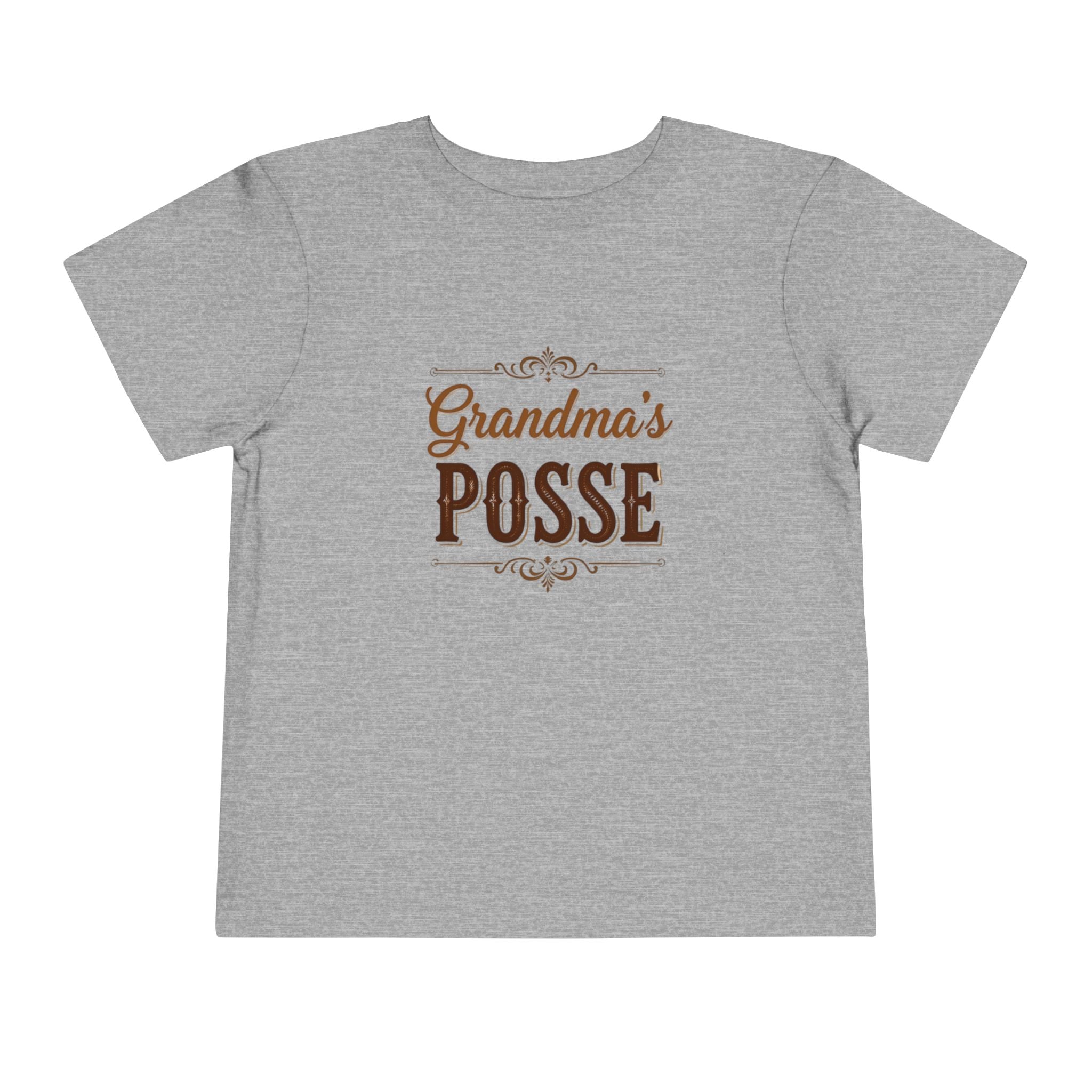 Grandma's Posse Toddler Tee — Cute Kids' Grandma Shirt