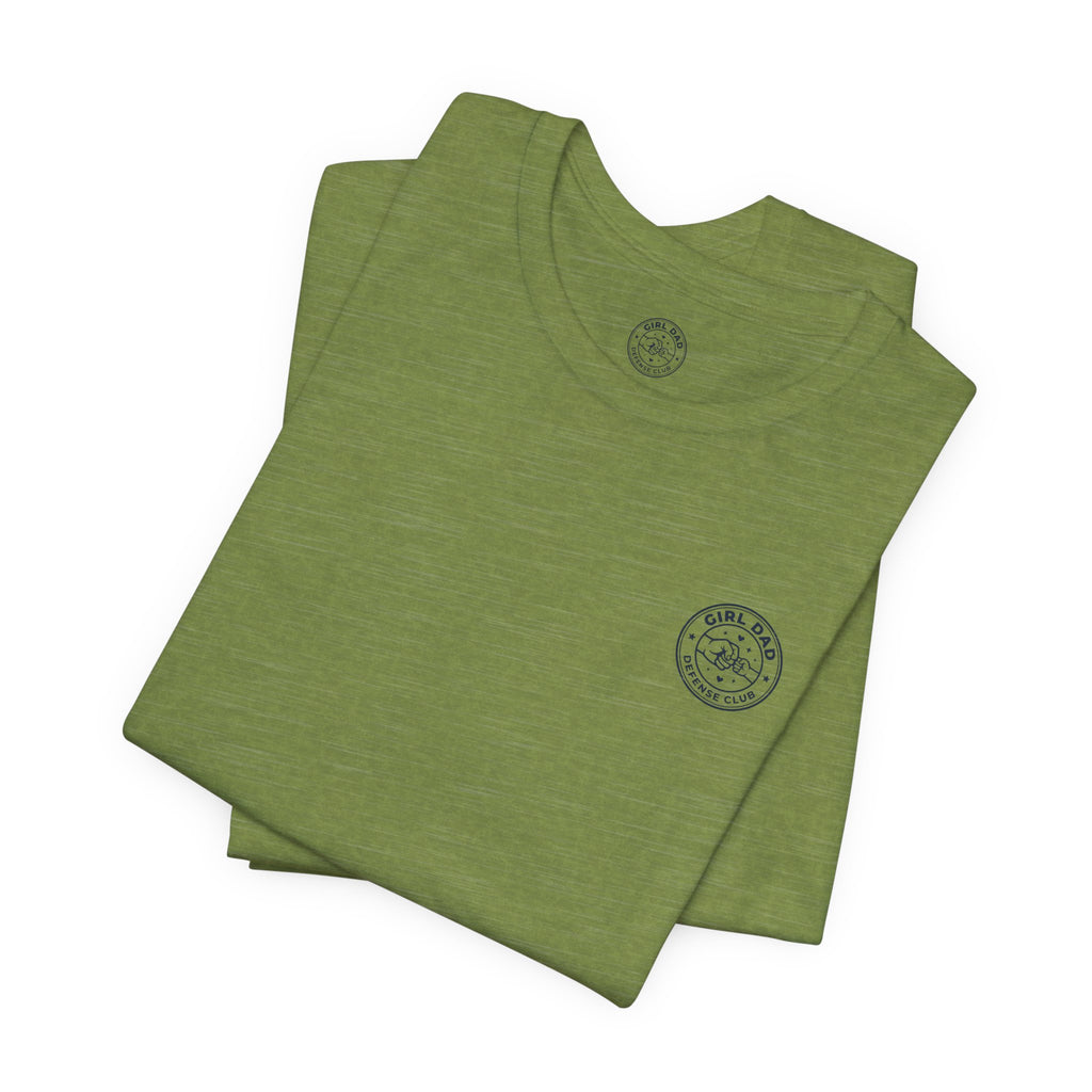 Girl Dad Defense Club Tee | Dad Identity, Vintage-Inspired Typography