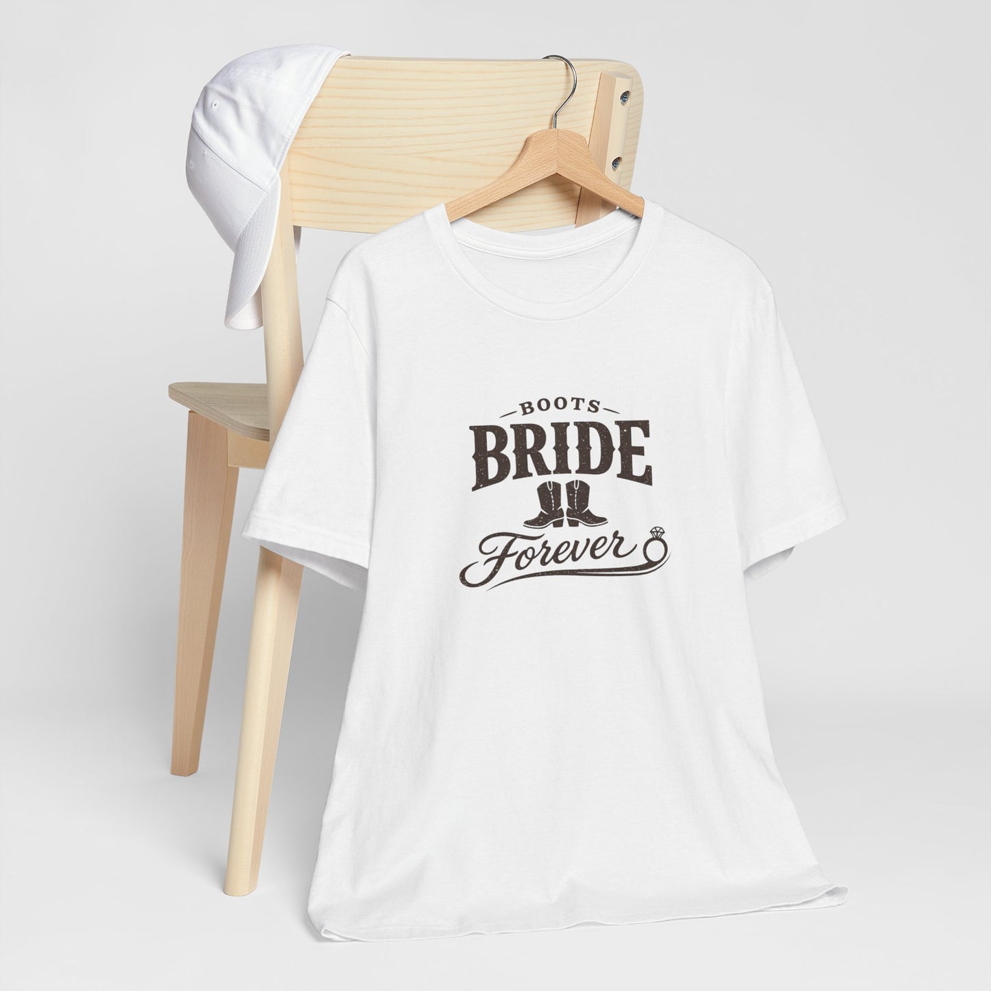Boots Bride Forever Tee | Engaged Bride Era, Vintage Script Slogan