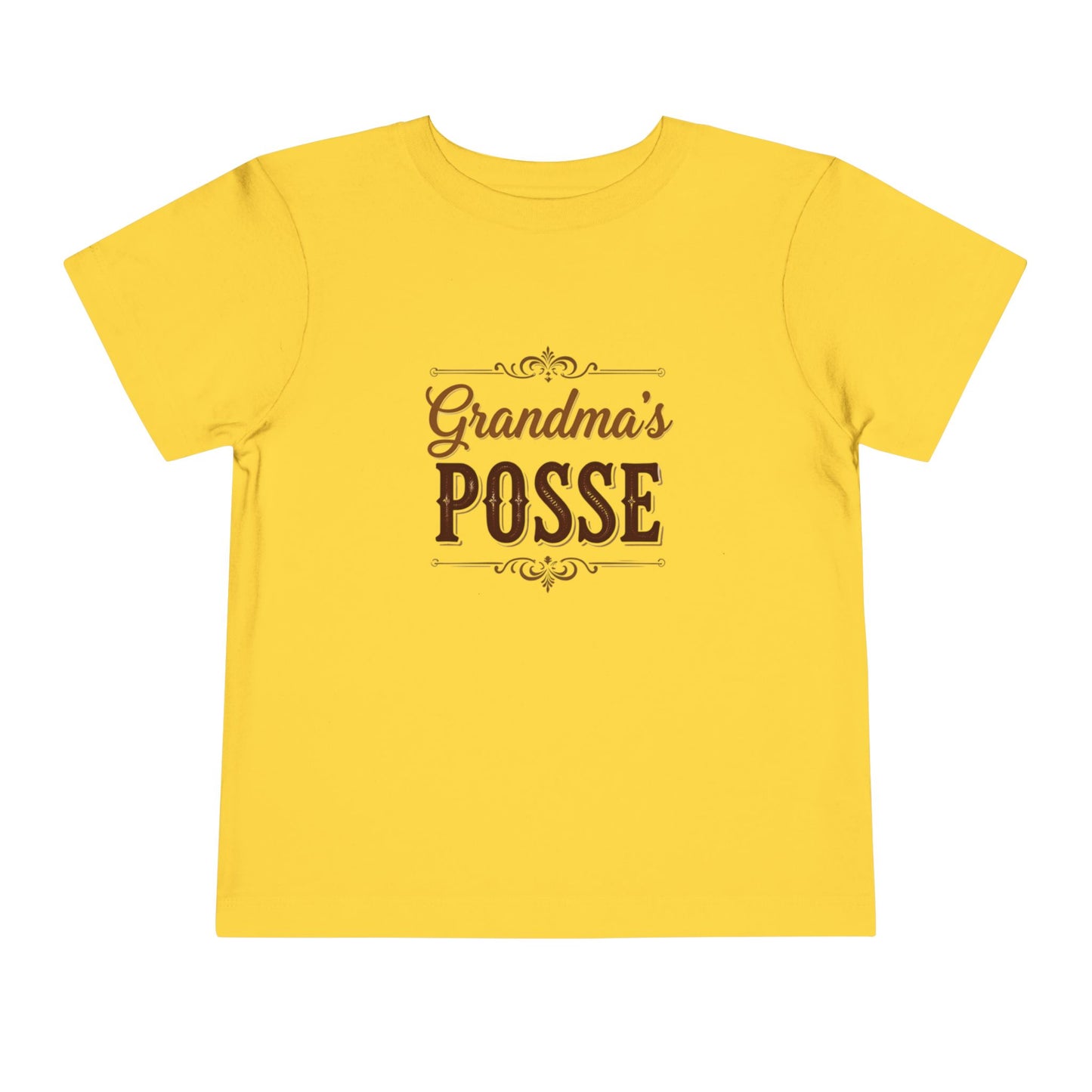 Grandma's Posse Toddler Tee — Cute Kids' Grandma Shirt