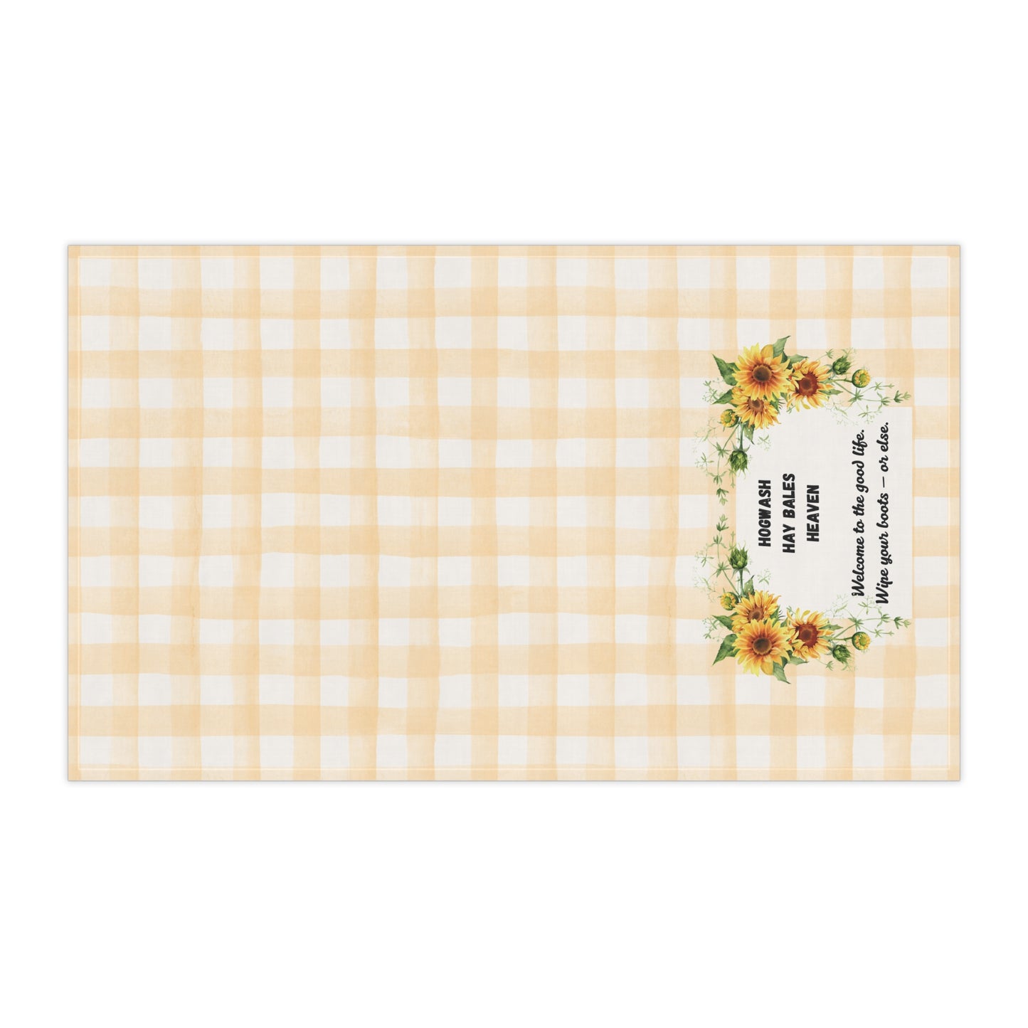 Sunflower Sassy Tea Towels, Rustic Kitchen Decor, Farmhouse Tea Towel, Gift for Home Cooks, Everyday Use, Housewarming