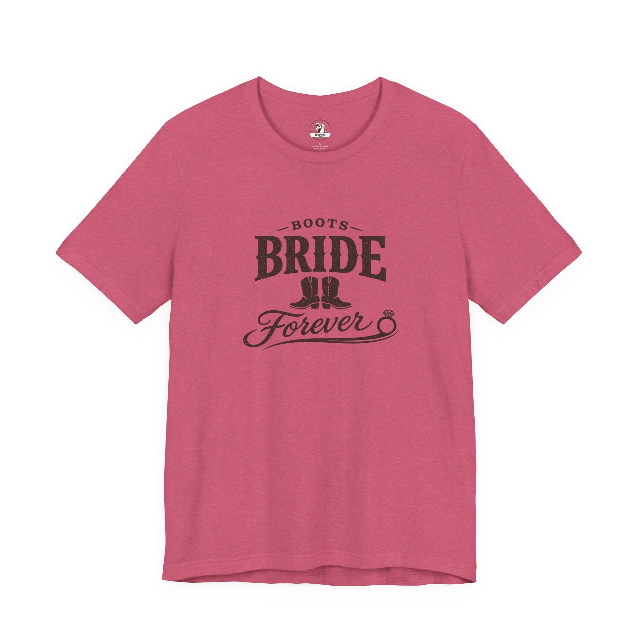 Bride Forever Tee — 'Boots Bride Forever' Western Bachelorette T‑Shirt