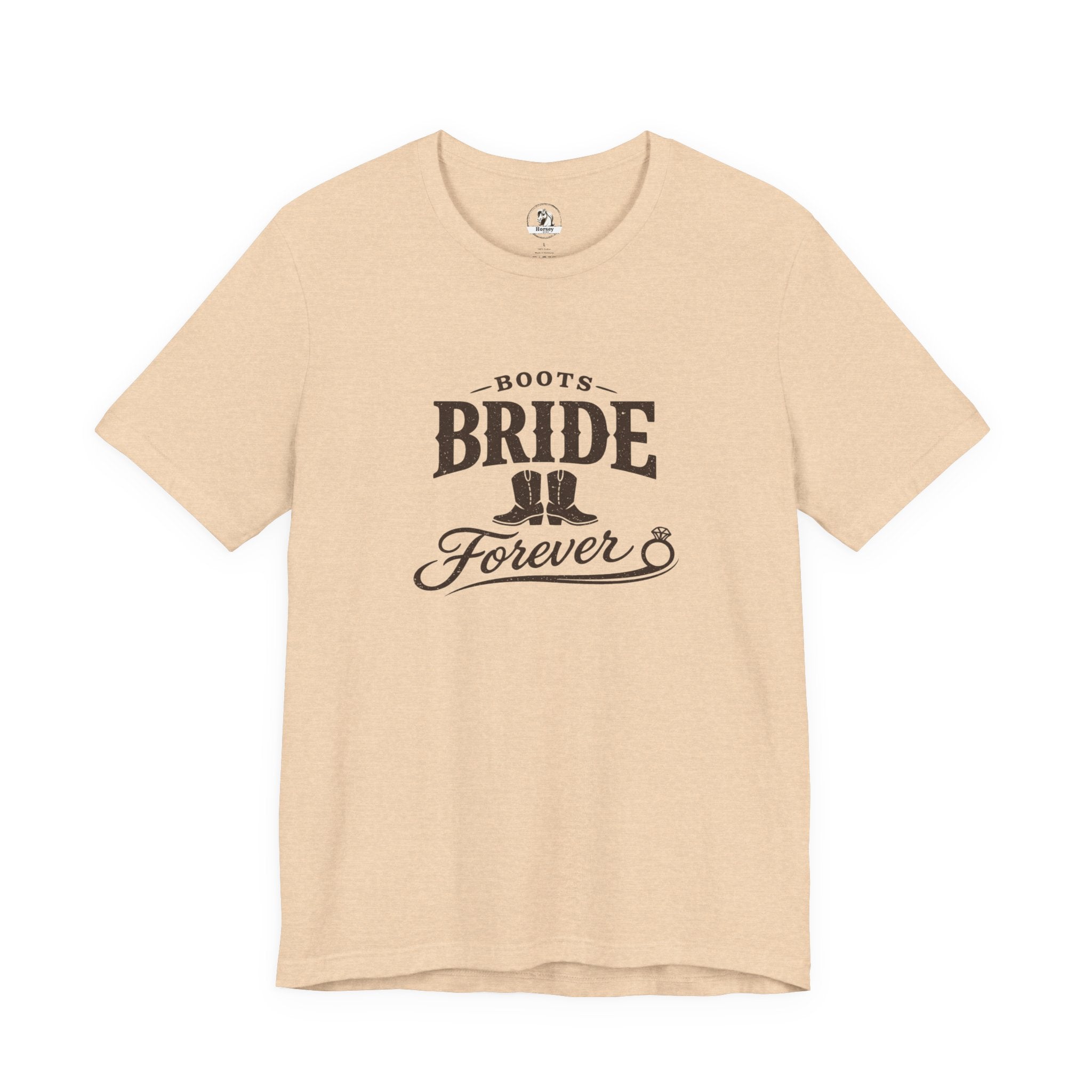 Bride Forever Tee — 'Boots Bride Forever' Western Bachelorette T‑Shirt