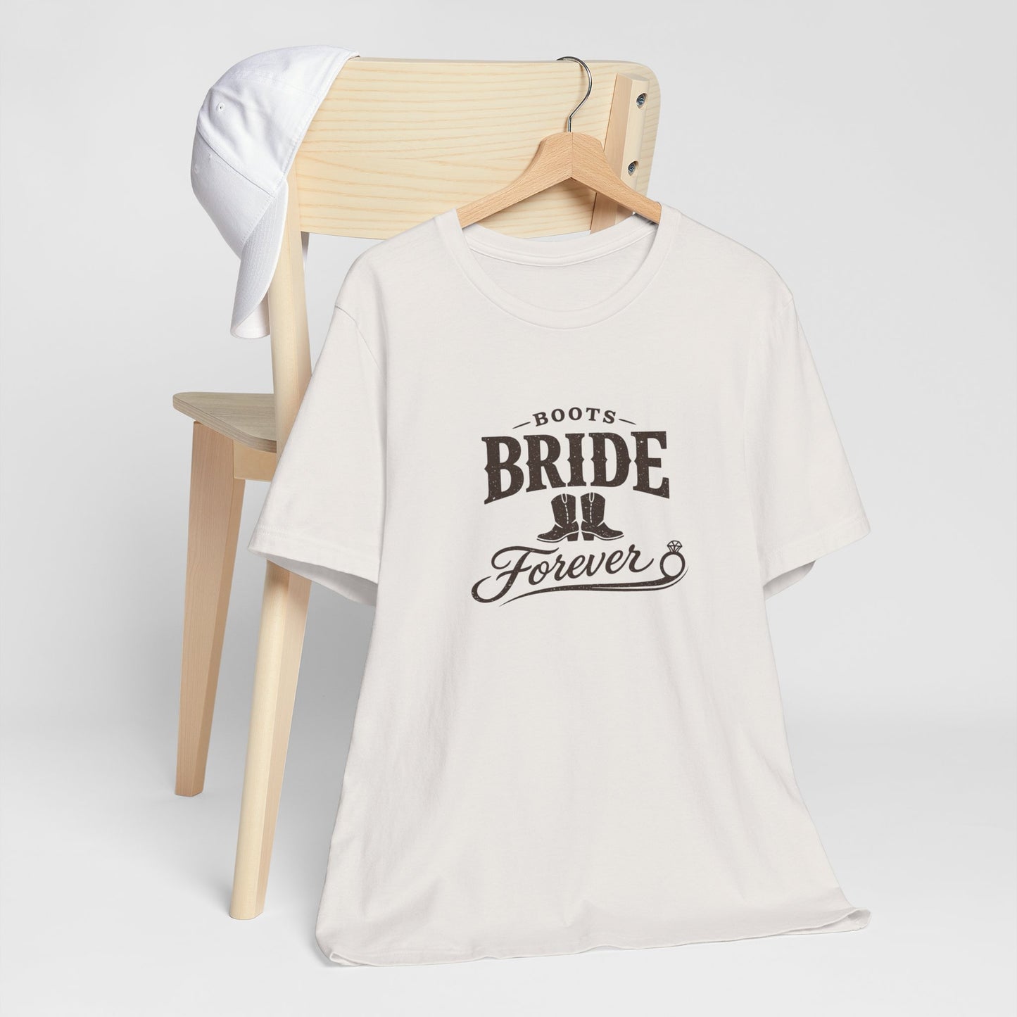 Boots Bride Forever Tee | Engaged Bride Era, Vintage Script Slogan
