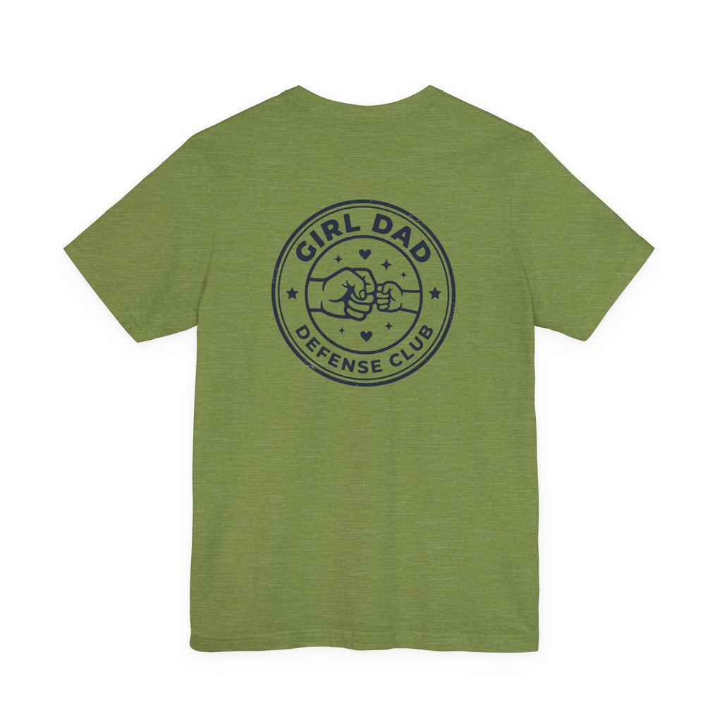 Girl Dad Defense Club Tee | Dad Identity, Vintage-Inspired Typography