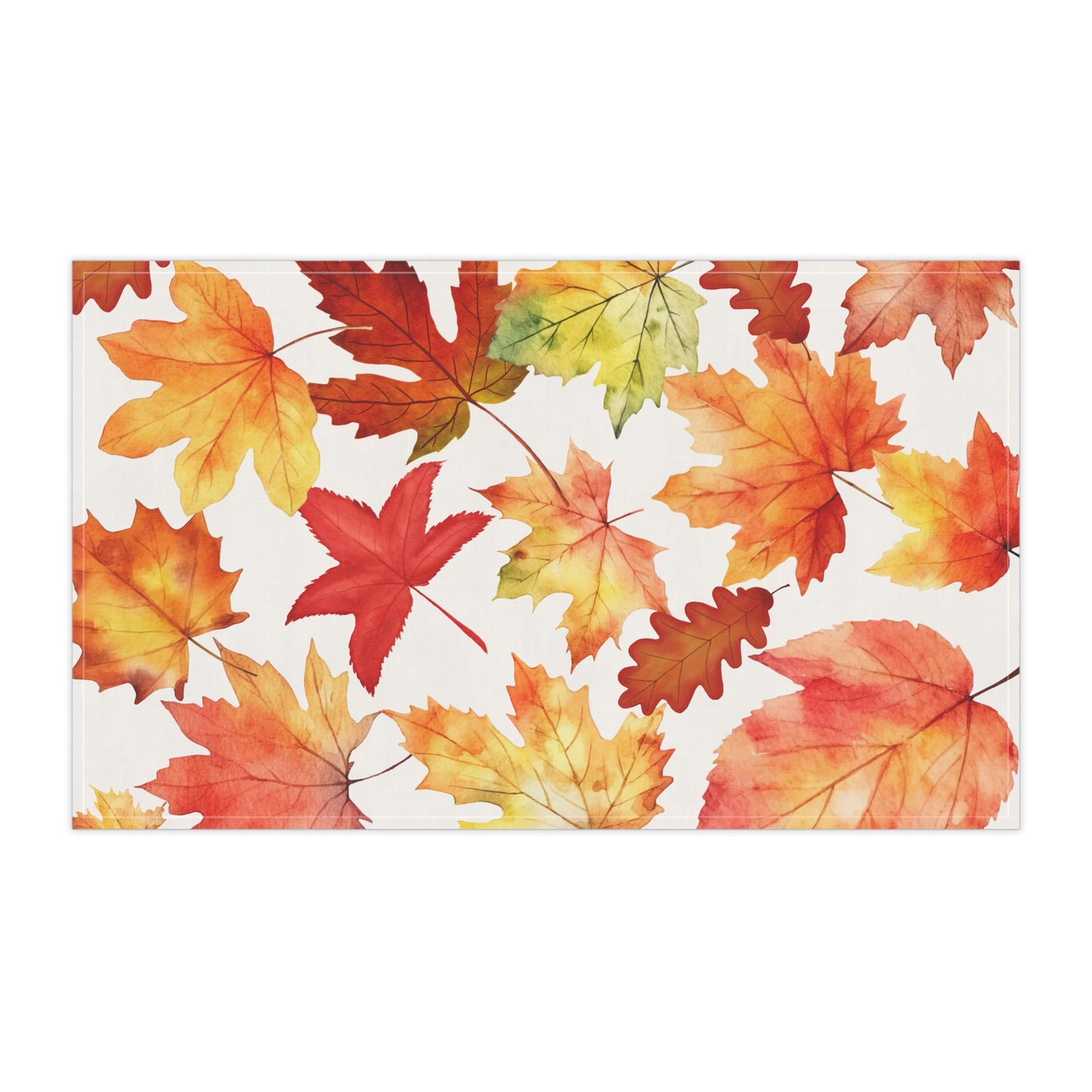Autumn Leaves Tea Towels, Cozy Kitchen Decor, Fall Kitchen Textiles, Harvest Gifts, Seasonal Home Accessories