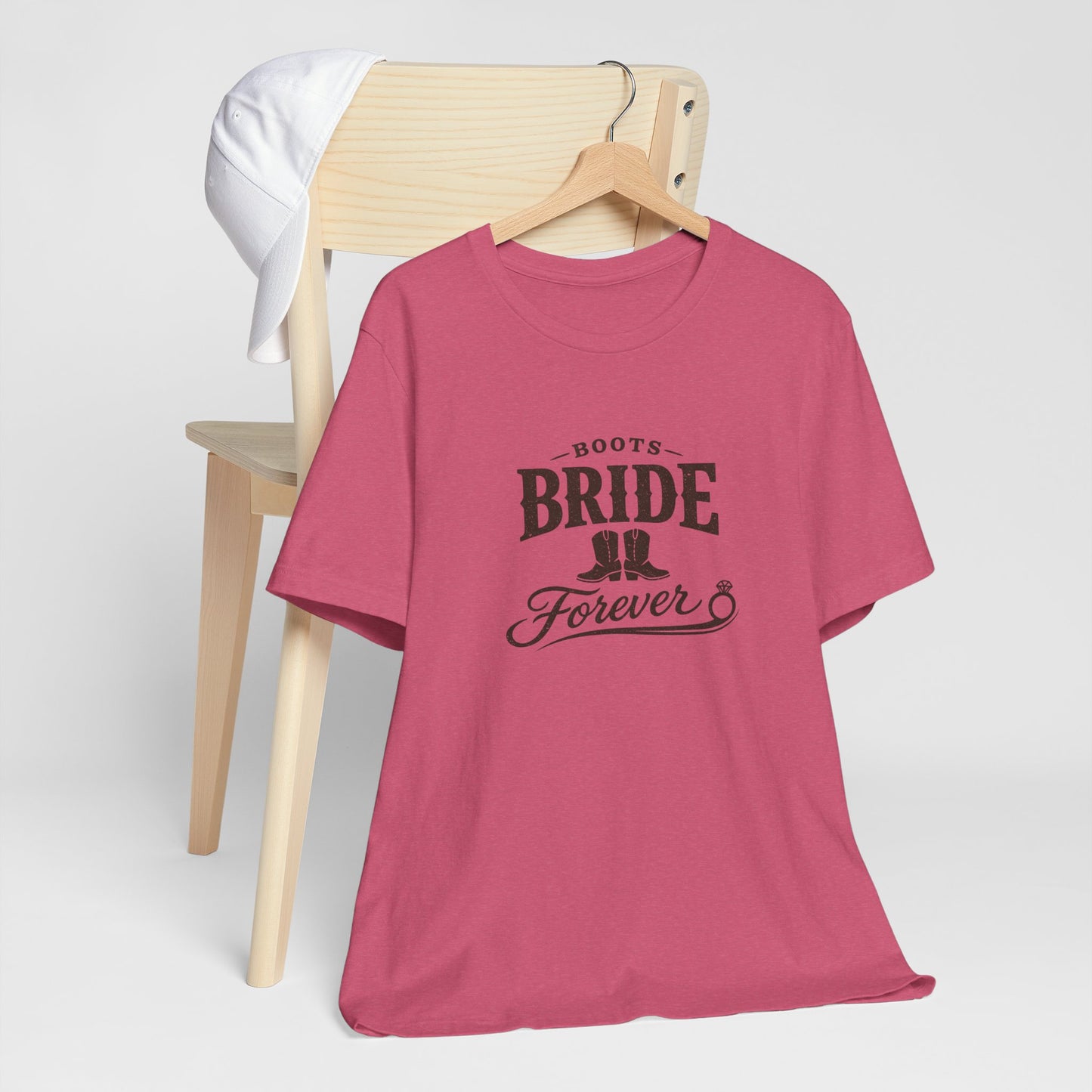 Boots Bride Forever Tee | Engaged Bride Era, Vintage Script Slogan