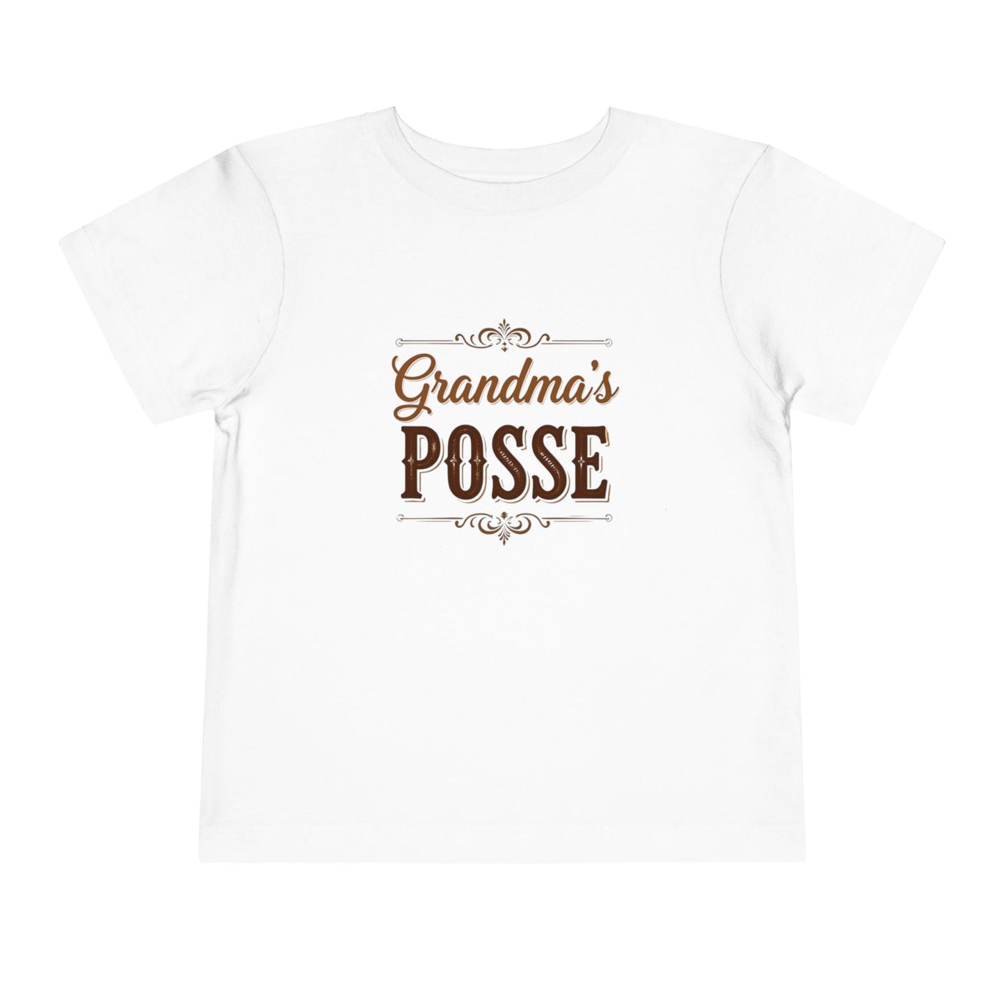Grandma's Posse Toddler Tee — Cute Kids' Grandma Shirt