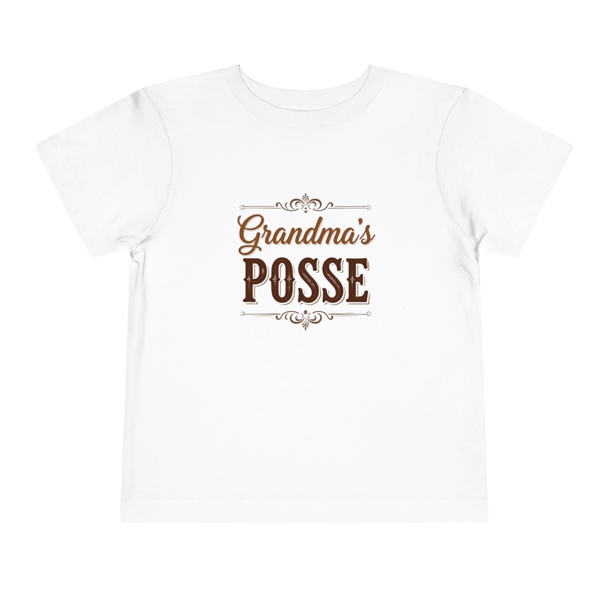 Grandma's Posse Toddler Tee — Cute Kids' Grandma Shirt