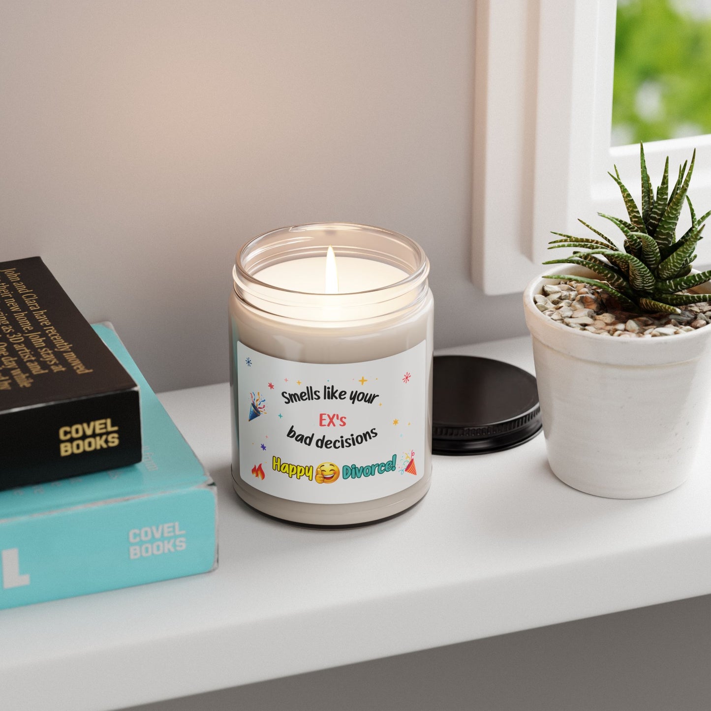 Divorce Party Soy Candle — "Smells Like Your Ex's Bad Decisions" 9oz