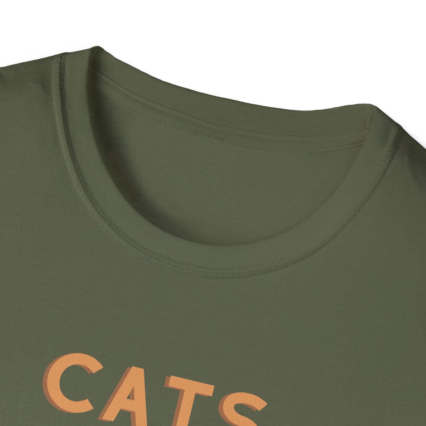 Cats Rule T‑Shirt — Cute Cat Eyes Graphic Tee for Cat Lovers