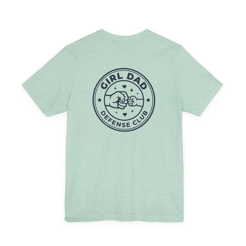 Girl Dad Defense Club Tee | Dad Identity, Vintage-Inspired Typography