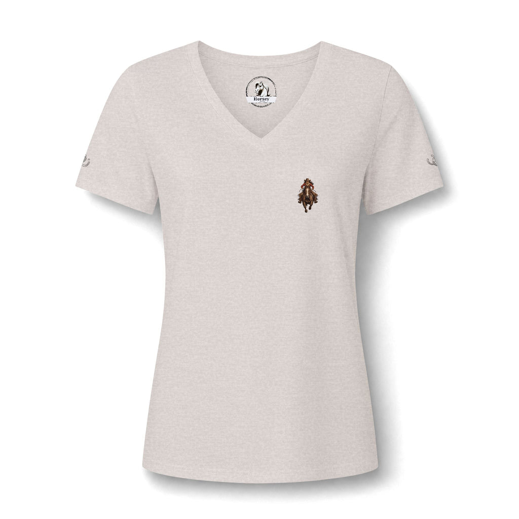 RIDE OR DIE. Vintage Women's V-Neck Tee