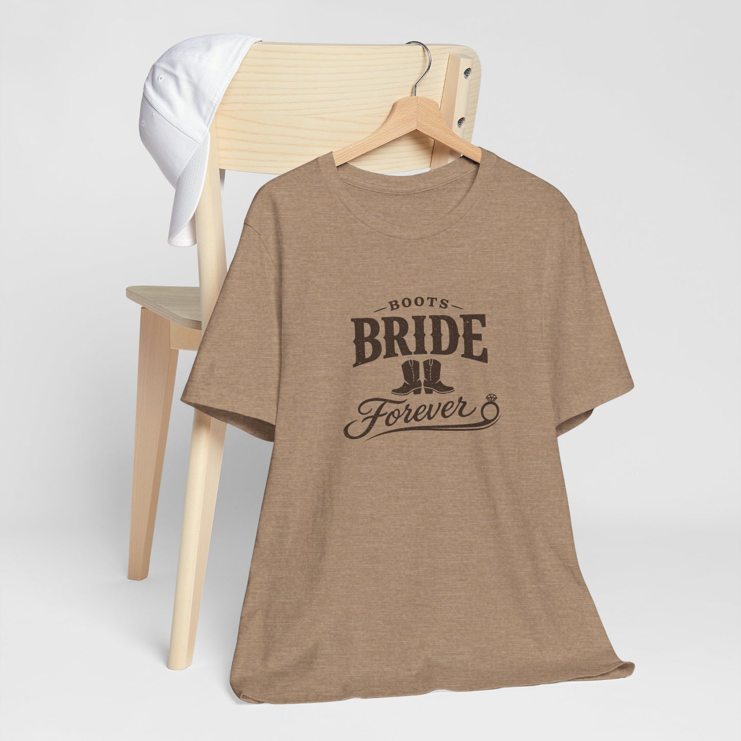 Boots Bride Forever Tee | Engaged Bride Era, Vintage Script Slogan