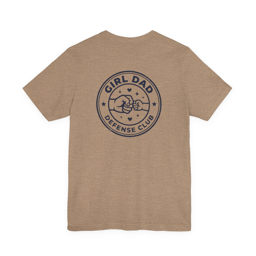 Girl Dad Defense Club Tee | Dad Identity, Vintage-Inspired Typography