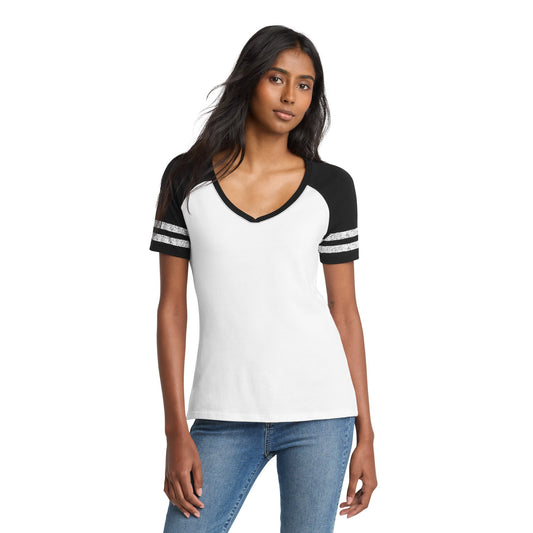 "Nick Shirley Fraud Squad" Women's Game V-Neck Tee