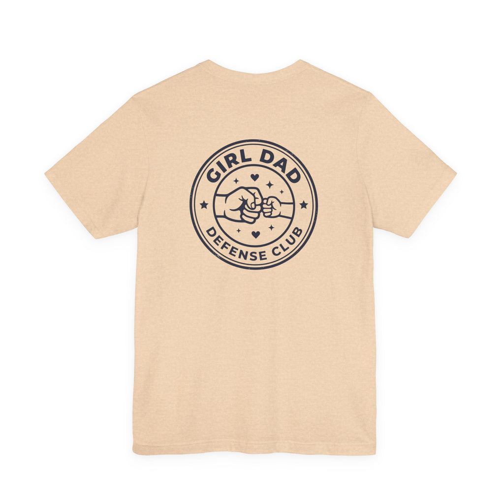 Girl Dad Defense Club Tee | Dad Identity, Vintage-Inspired Typography